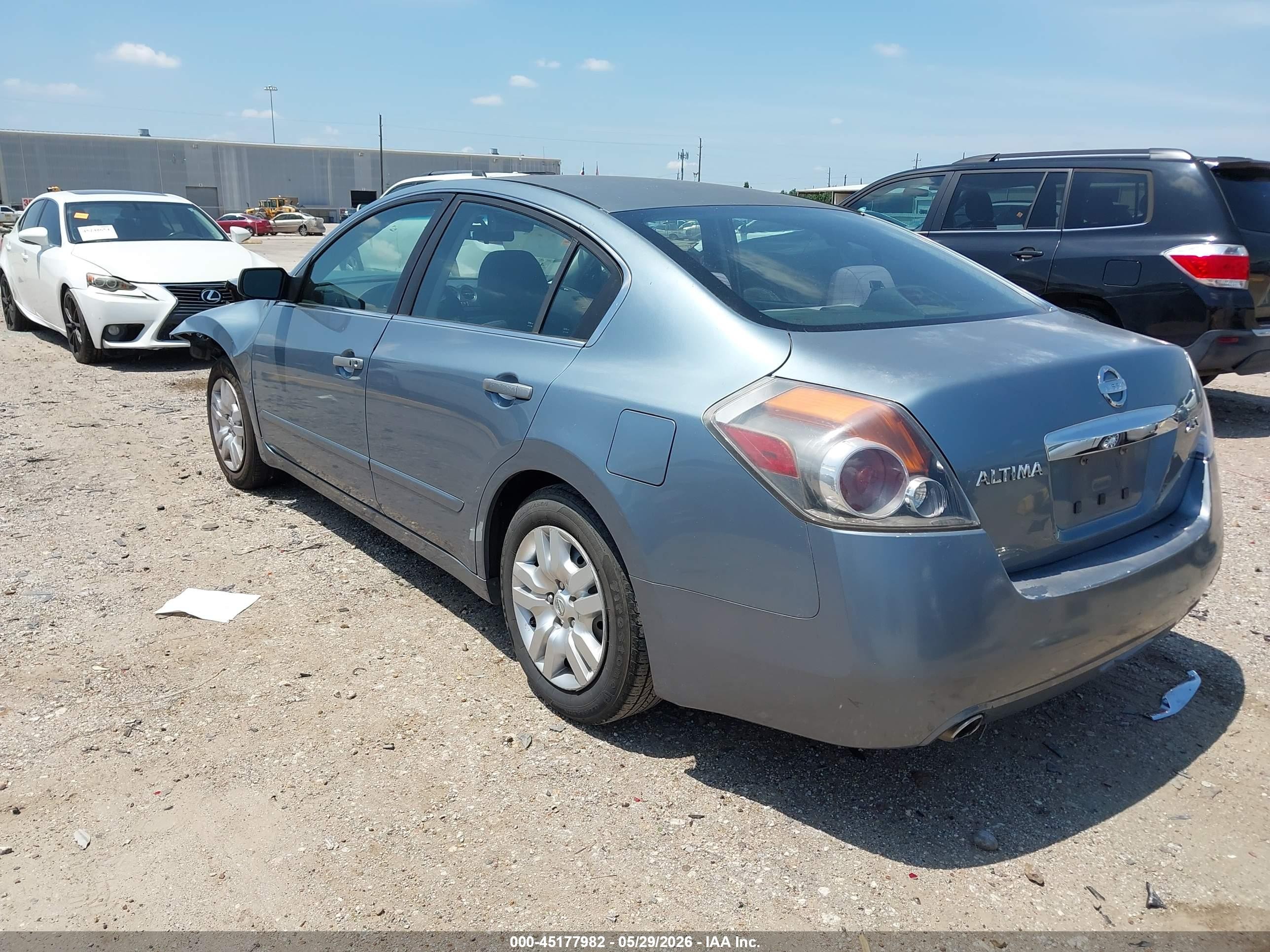 2011 Nissan Altima 2.5 S Light Blue vin: 1N4AL2AP6BC104258
