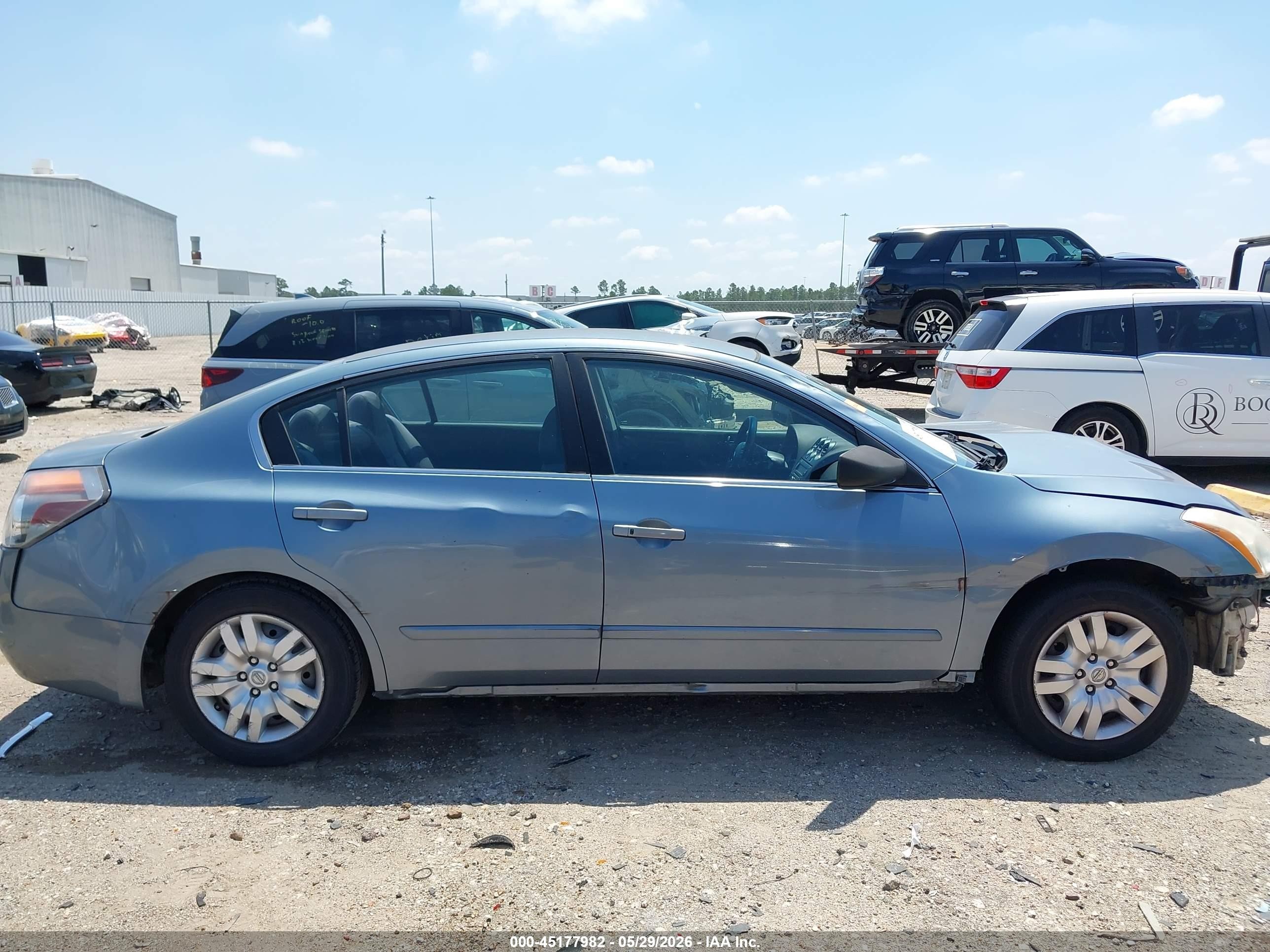2011 Nissan Altima 2.5 S Light Blue vin: 1N4AL2AP6BC104258