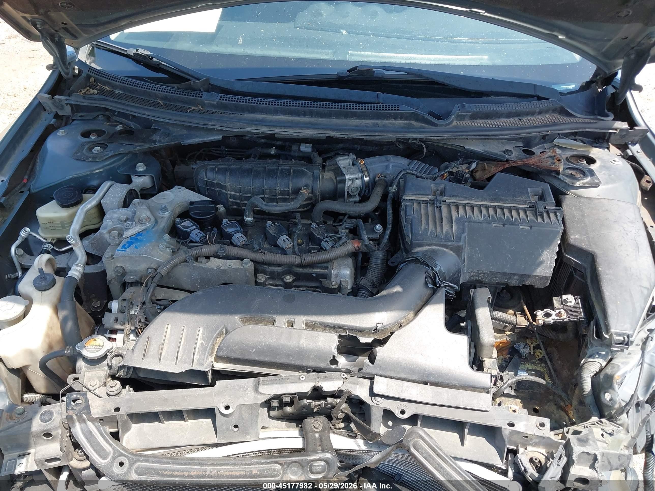 2011 Nissan Altima 2.5 S Light Blue vin: 1N4AL2AP6BC104258