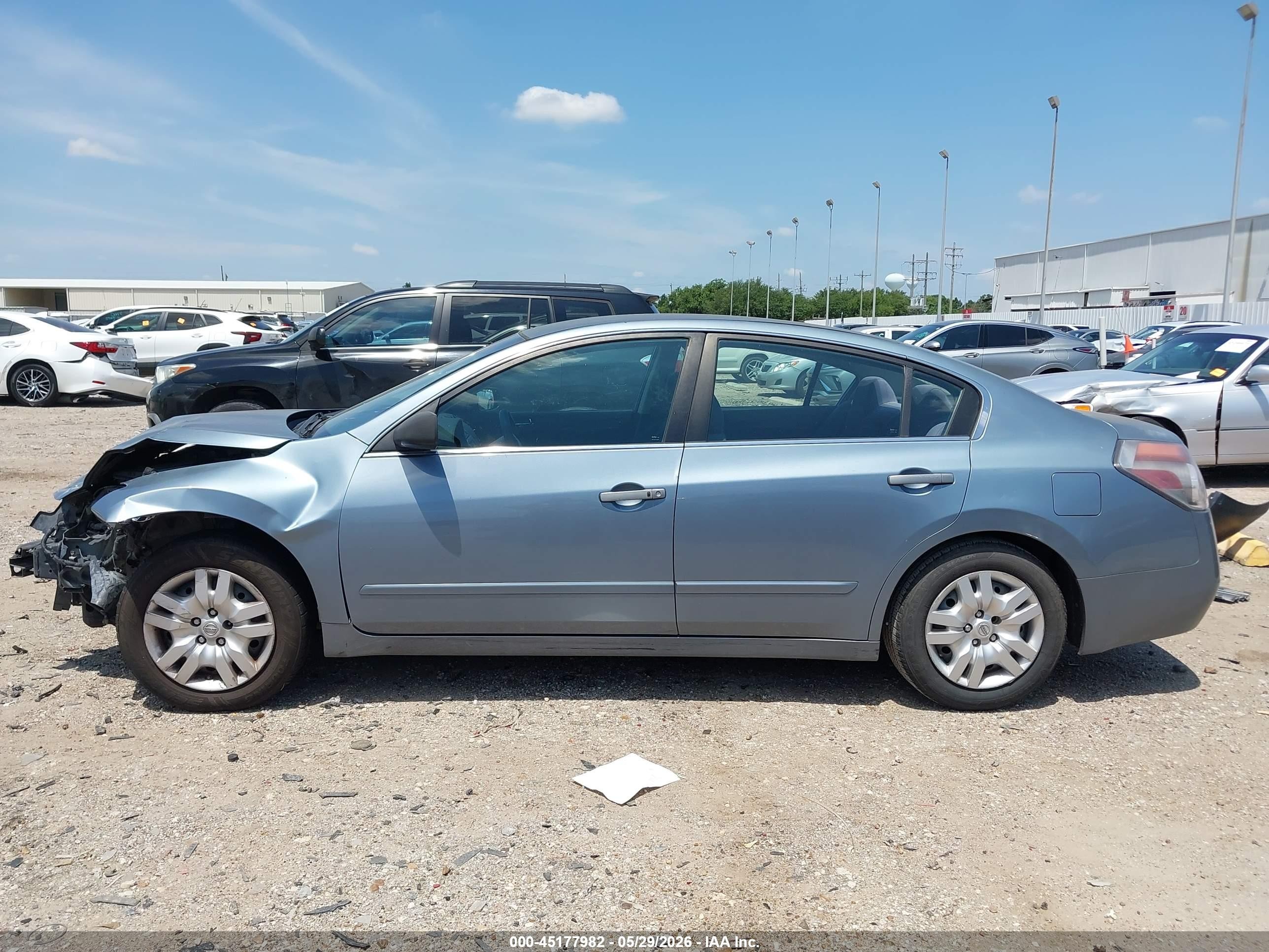 2011 Nissan Altima 2.5 S Light Blue vin: 1N4AL2AP6BC104258