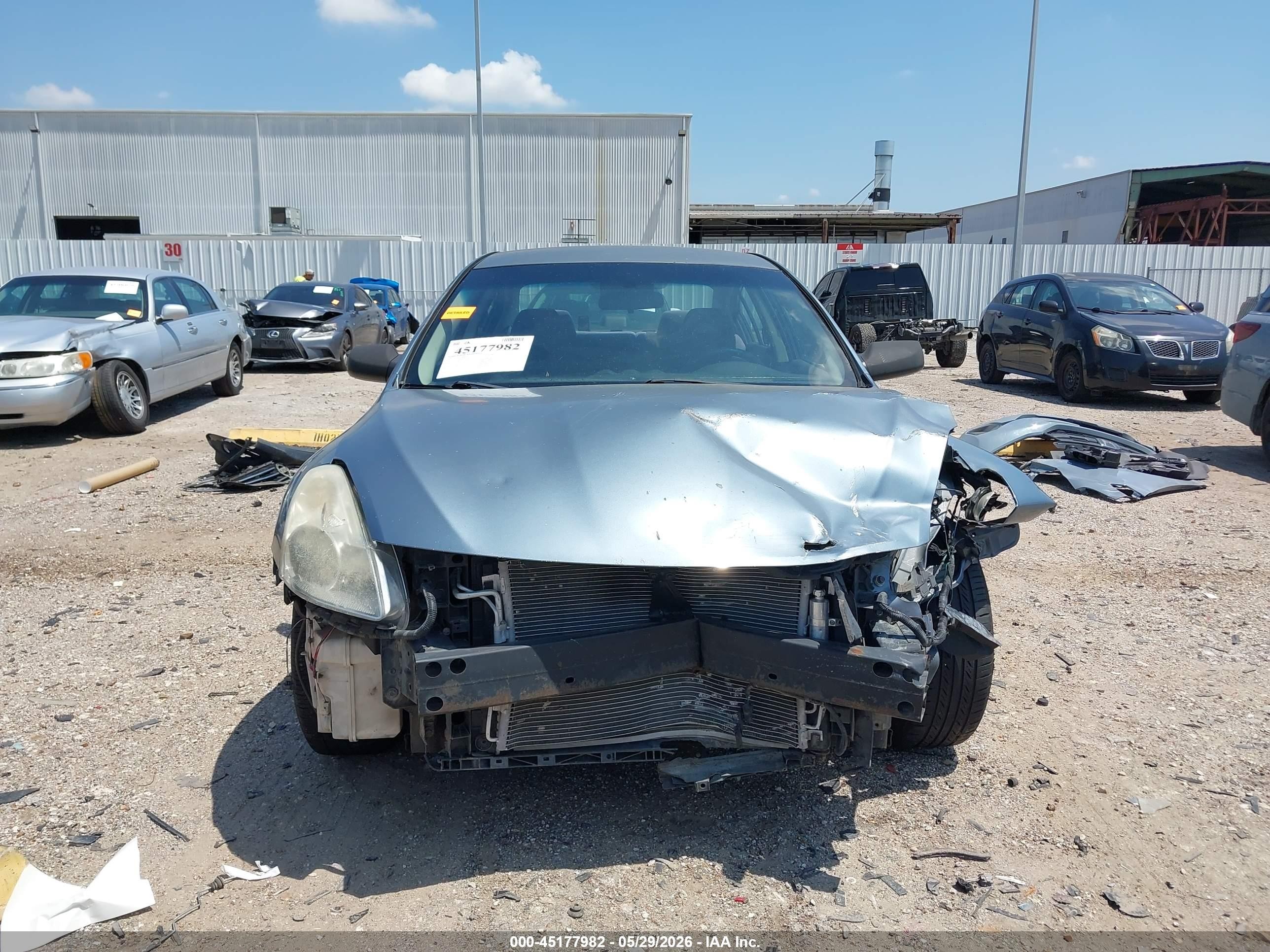 2011 Nissan Altima 2.5 S Light Blue vin: 1N4AL2AP6BC104258