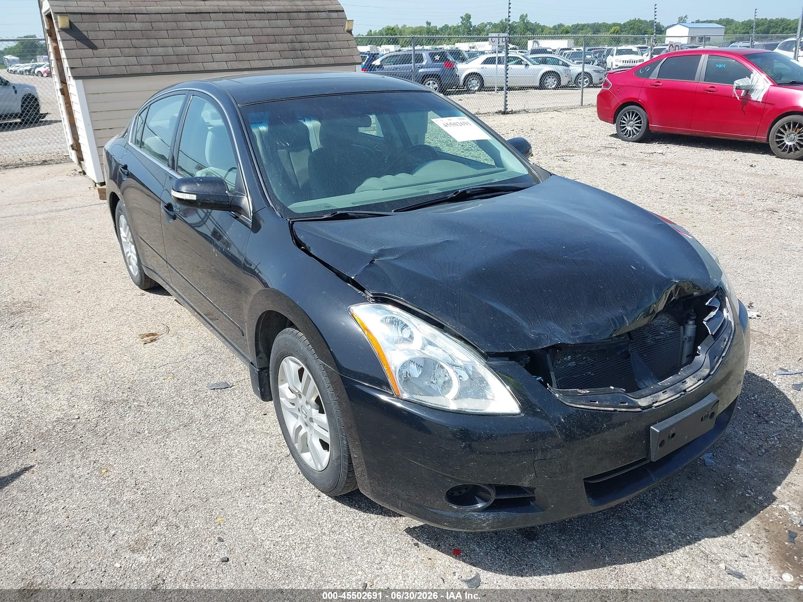 2011 Nissan Altima 2.5 S Black vin: 1N4AL2AP6BC170373
