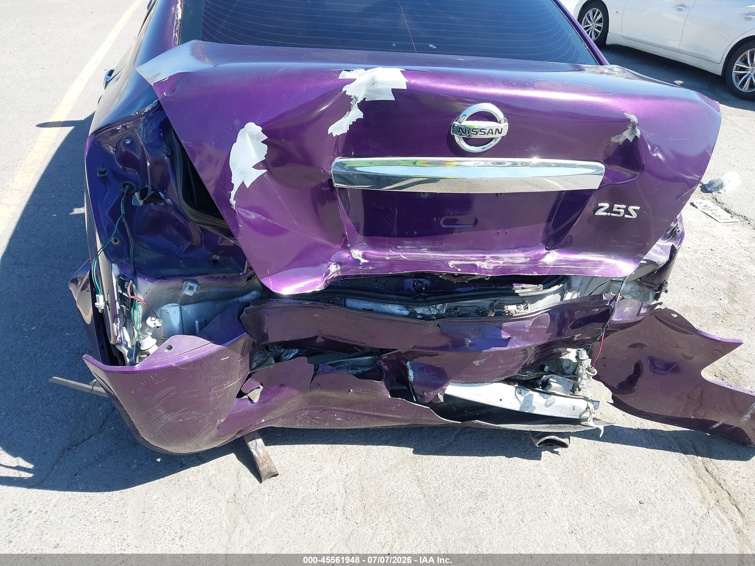 2011 Nissan Altima 2.5 S Фиолетовый vin: 1N4AL2AP6BC182880