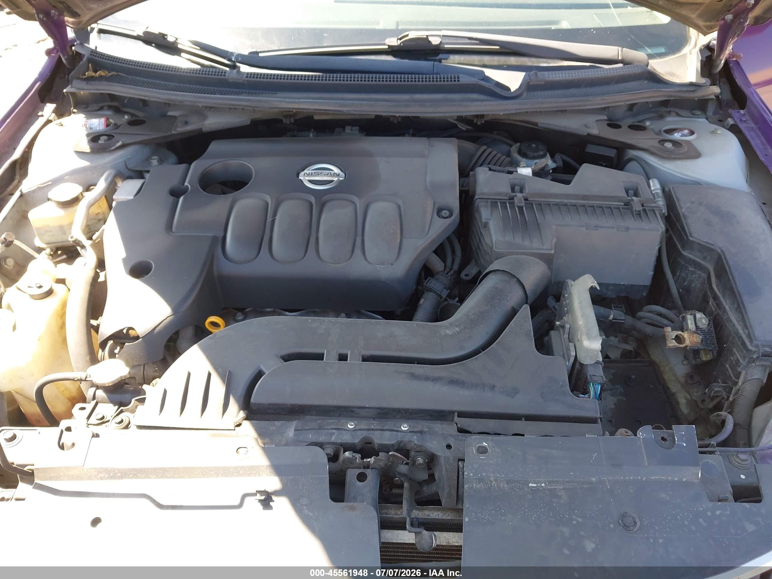 2011 Nissan Altima 2.5 S Фиолетовый vin: 1N4AL2AP6BC182880