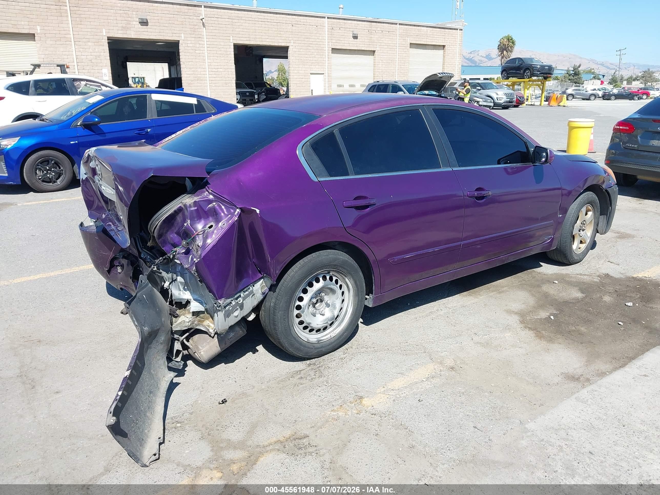 2011 Nissan Altima 2.5 S Фиолетовый vin: 1N4AL2AP6BC182880