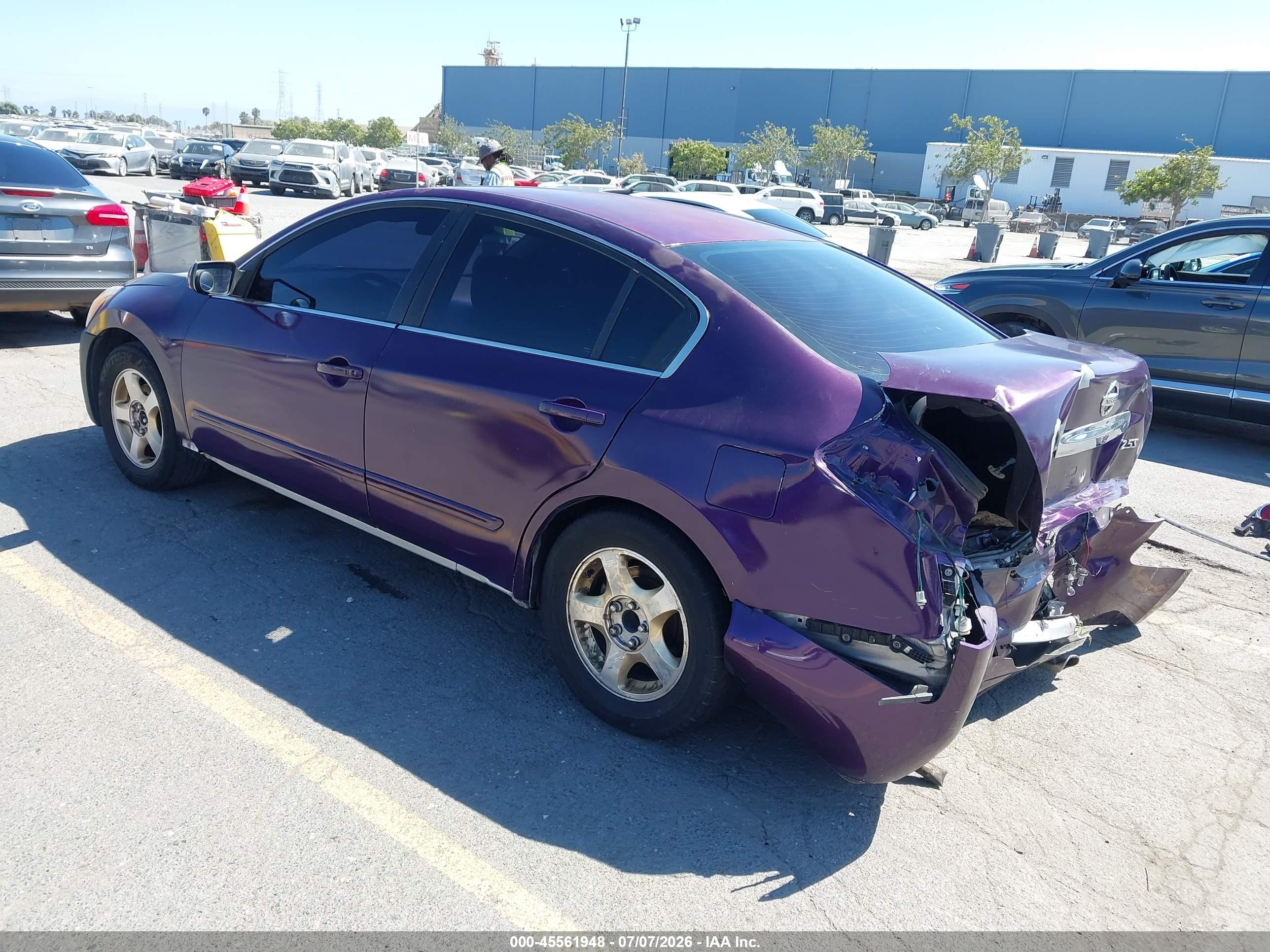 2011 Nissan Altima 2.5 S Фиолетовый vin: 1N4AL2AP6BC182880
