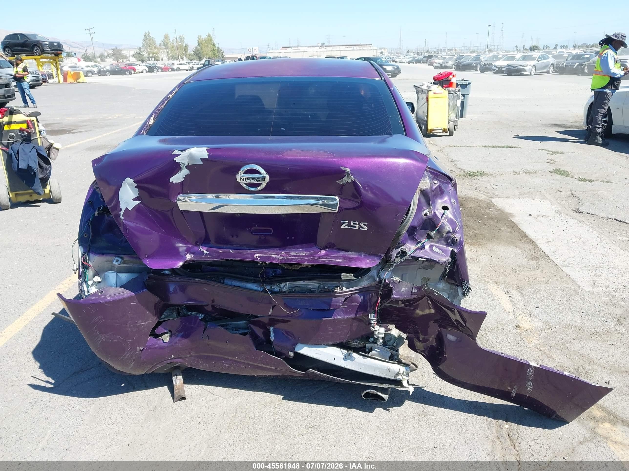 2011 Nissan Altima 2.5 S Фиолетовый vin: 1N4AL2AP6BC182880