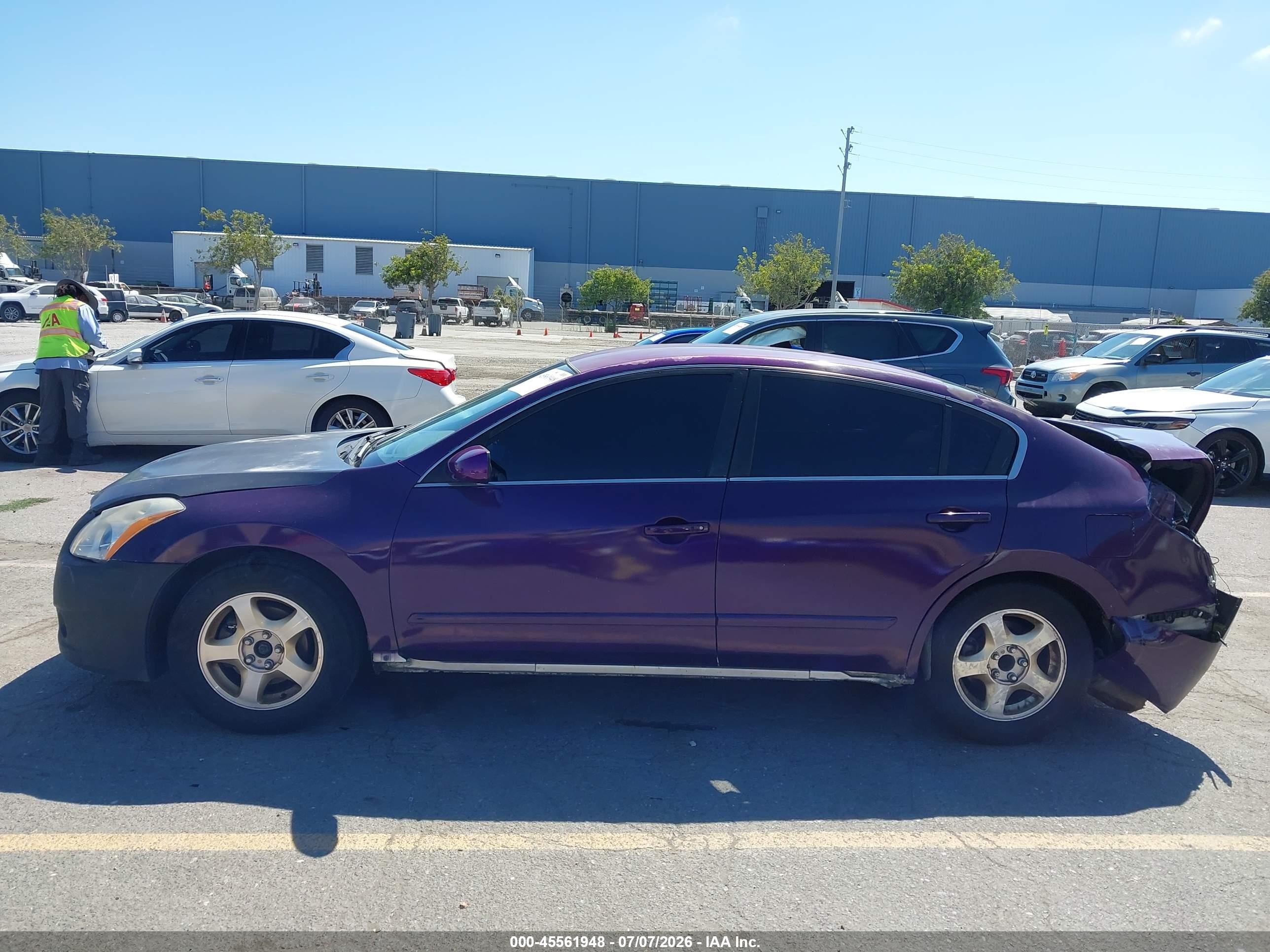 2011 Nissan Altima 2.5 S Фиолетовый vin: 1N4AL2AP6BC182880