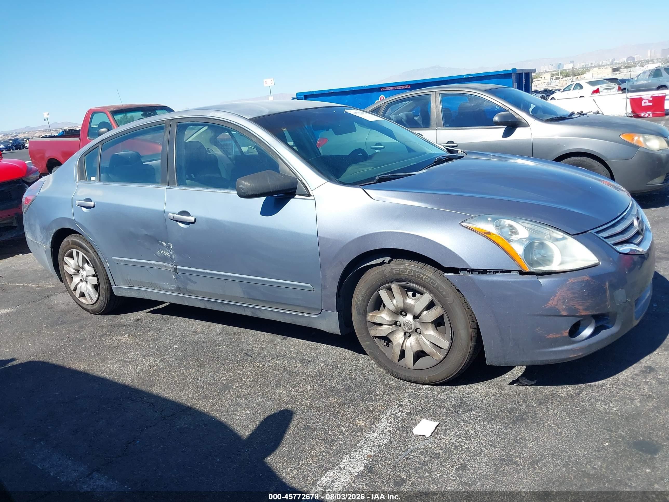 2011 Nissan Altima 2.5 S Light Blue vin: 1N4AL2AP6BN418285
