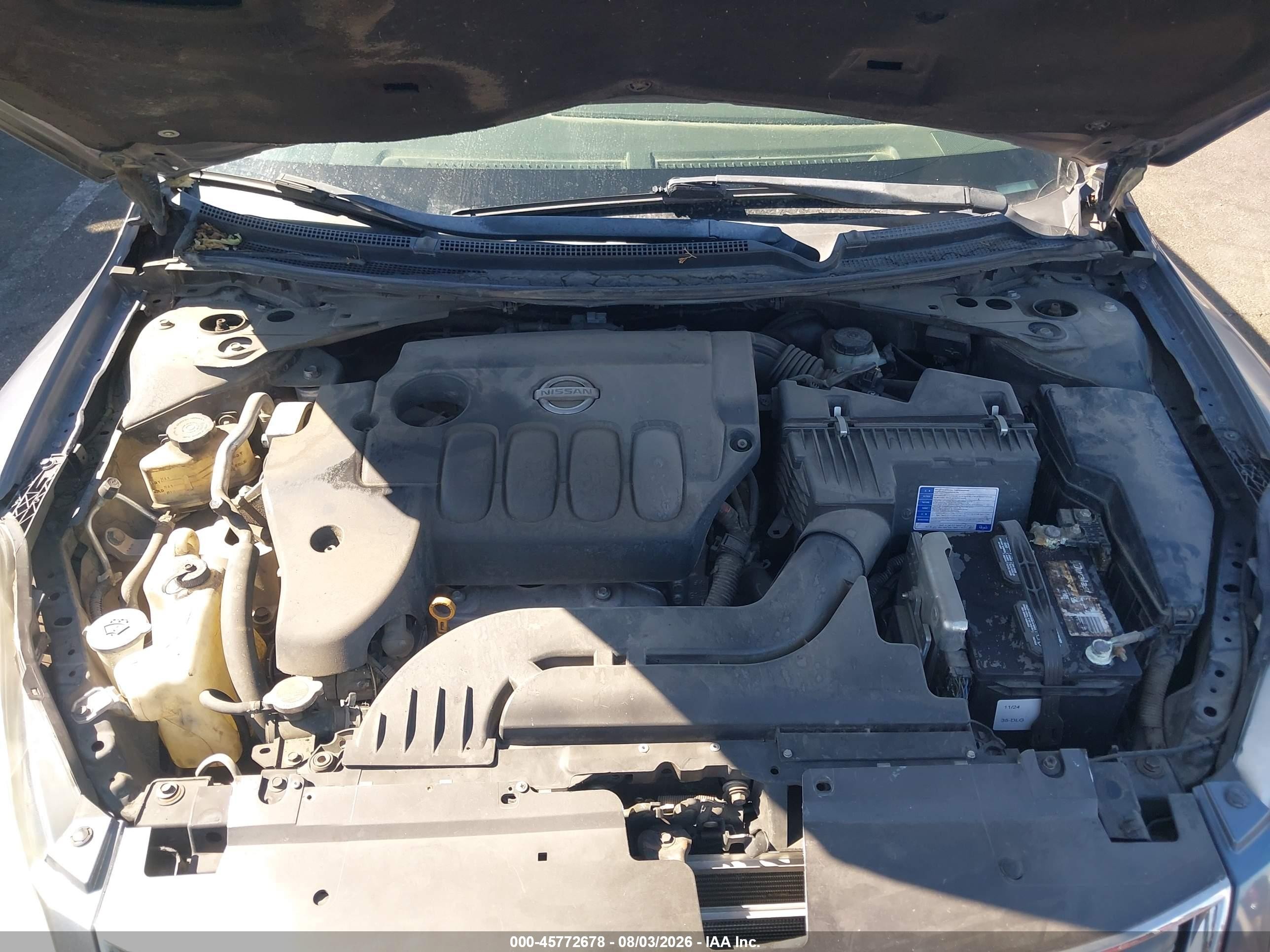2011 Nissan Altima 2.5 S Light Blue vin: 1N4AL2AP6BN418285
