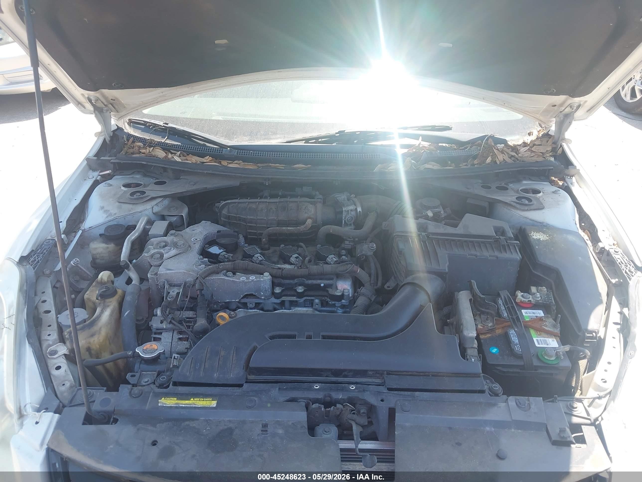2011 Nissan Altima 2.5 S White vin: 1N4AL2AP6BN419520