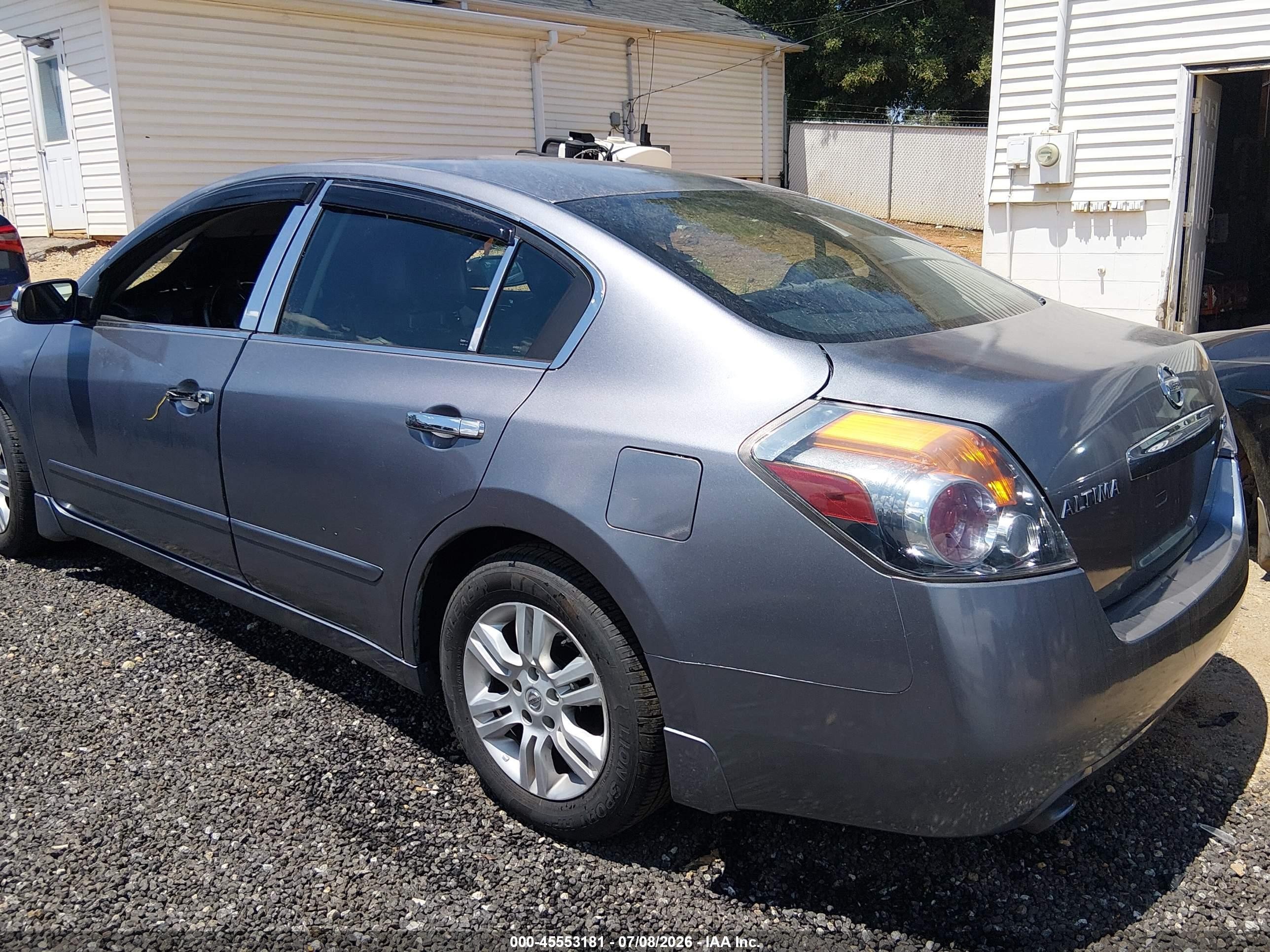 2011 Nissan Altima 2.5 S Gray vin: 1N4AL2AP6BN424538