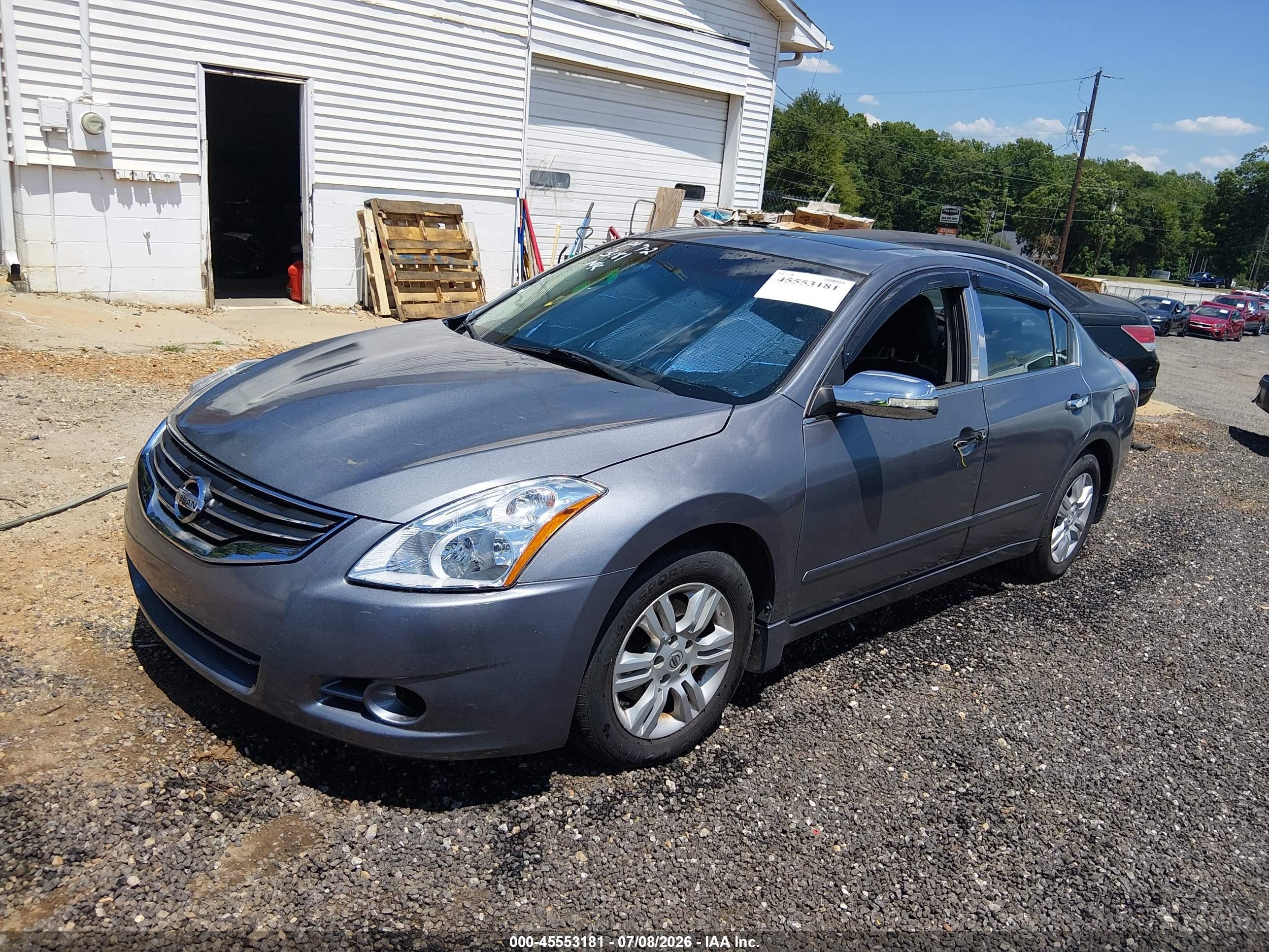 2011 Nissan Altima 2.5 S Gray vin: 1N4AL2AP6BN424538