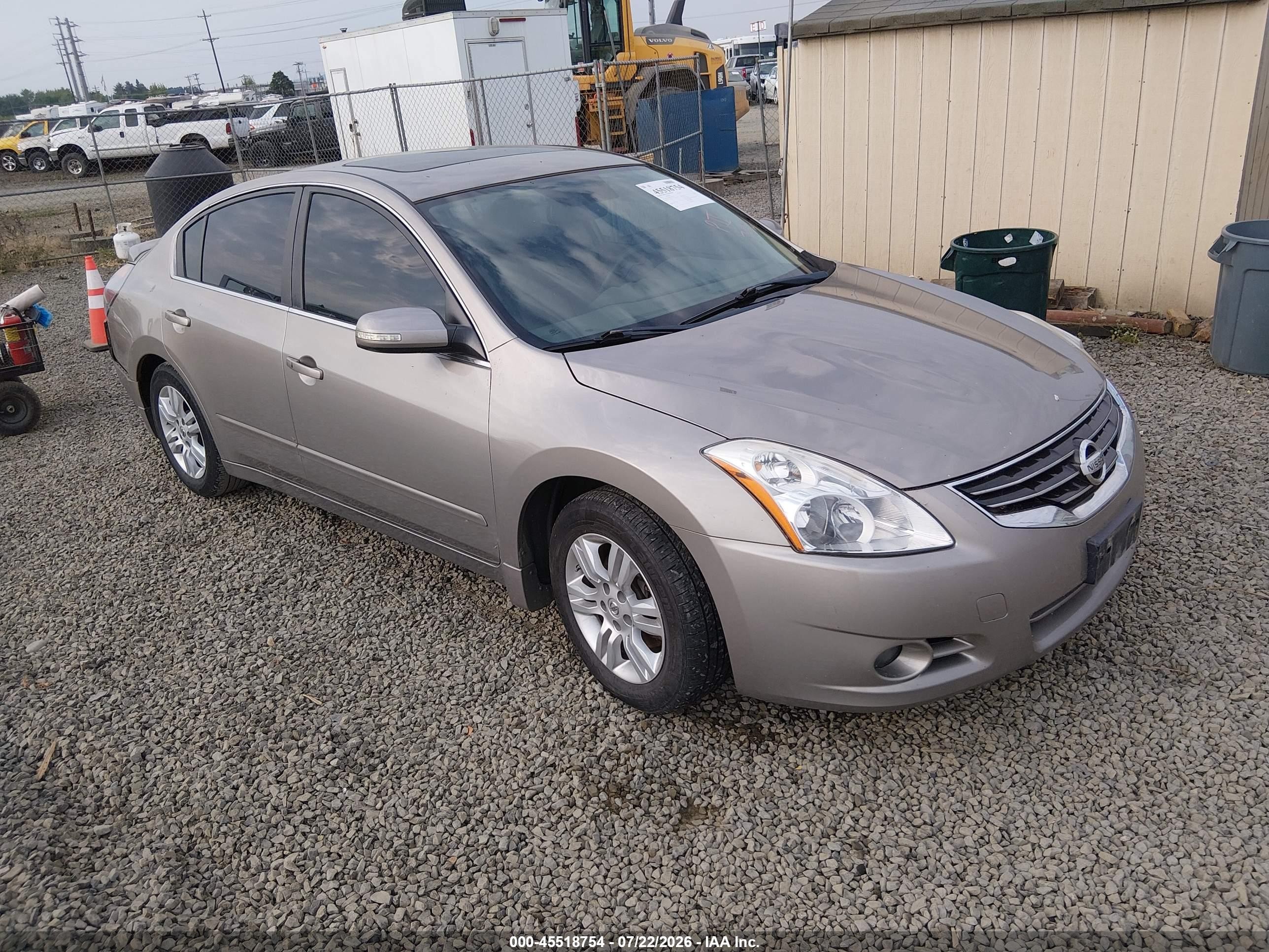 2011 Nissan Altima 2.5 S Tan vin: 1N4AL2AP6BN455966