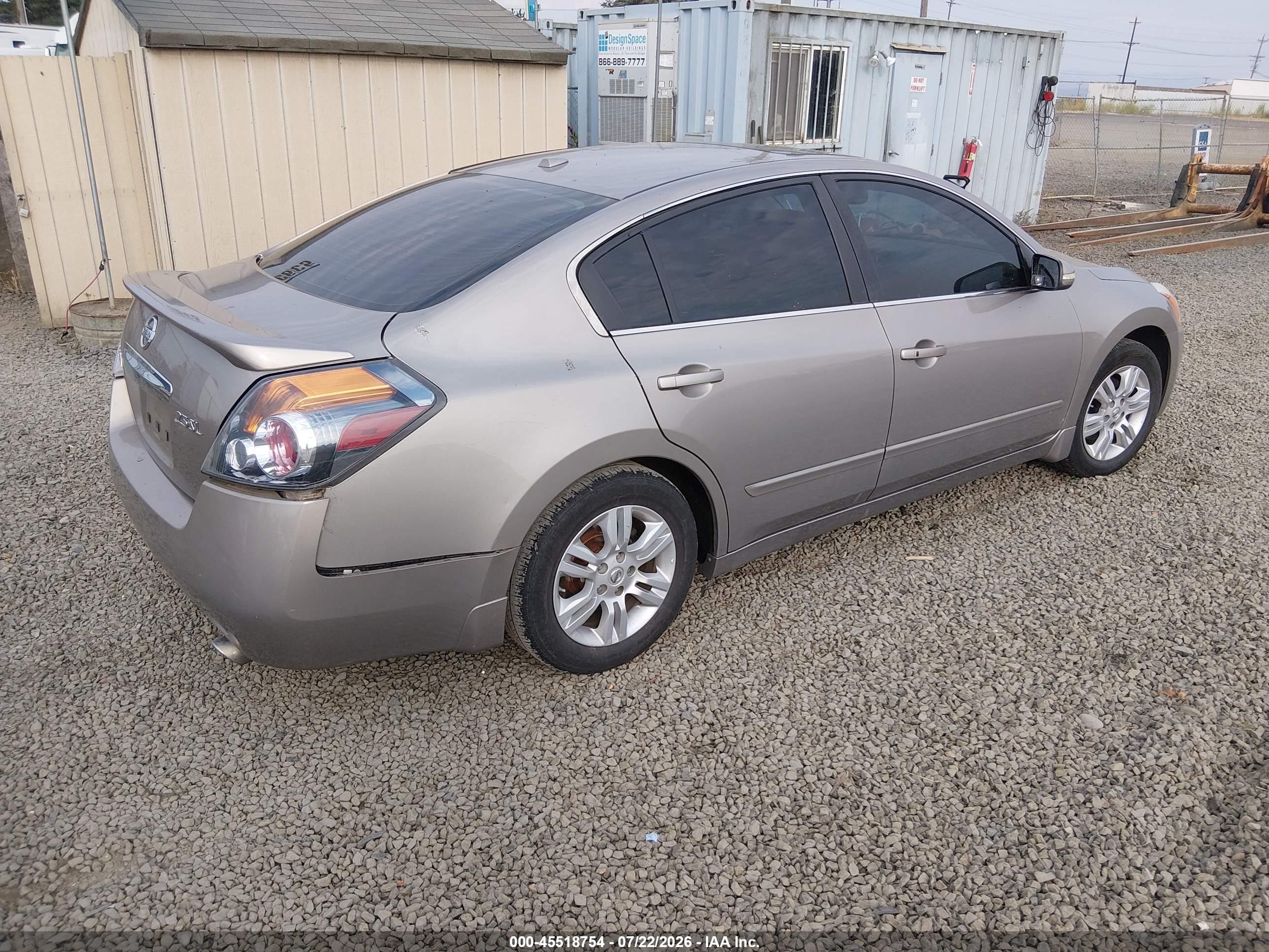 2011 Nissan Altima 2.5 S Tan vin: 1N4AL2AP6BN455966