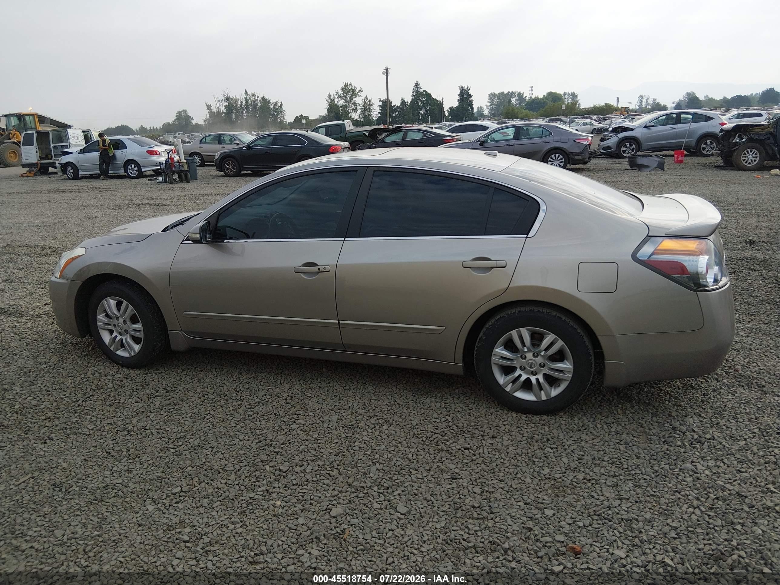2011 Nissan Altima 2.5 S Tan vin: 1N4AL2AP6BN455966