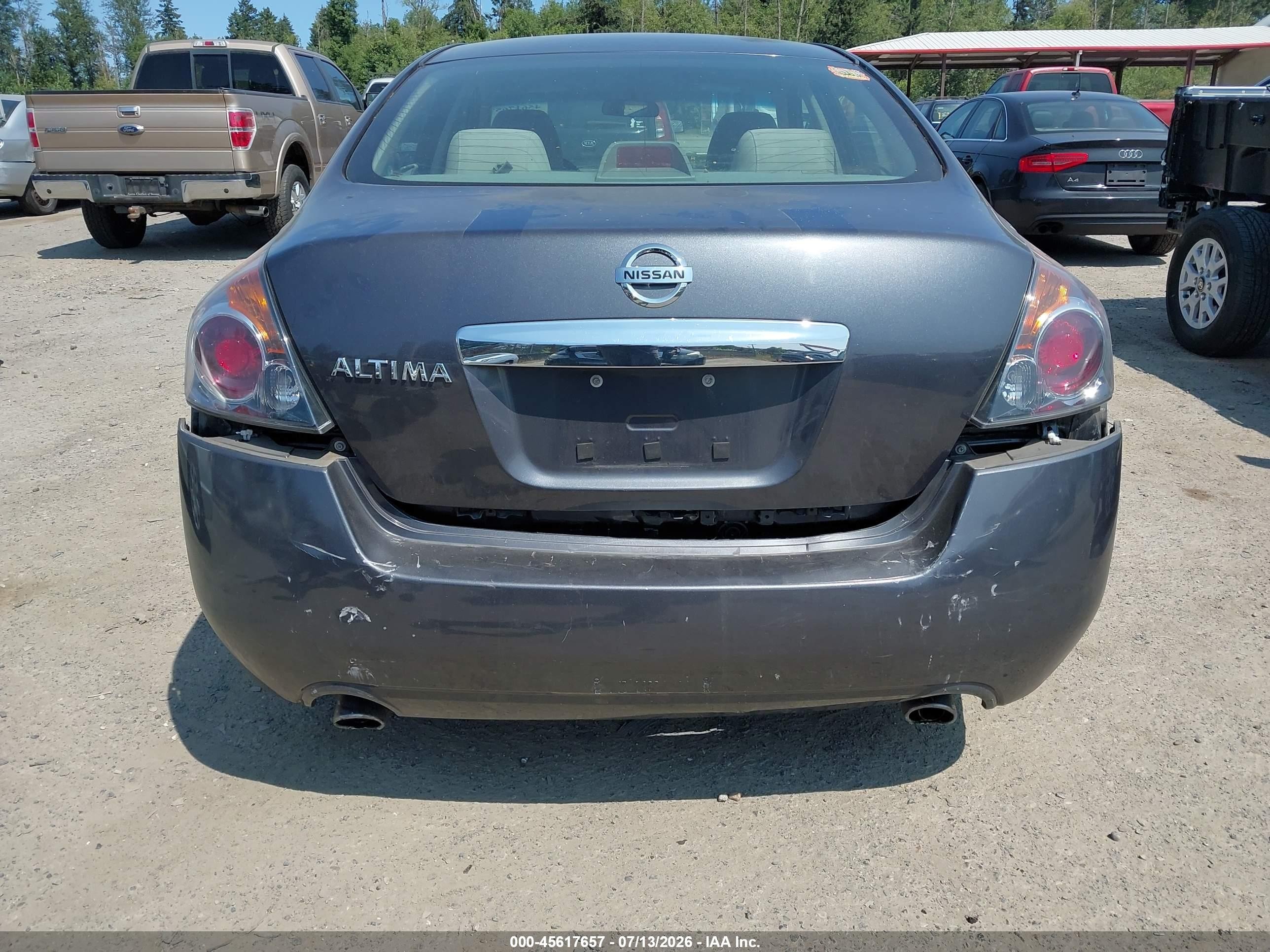 2011 Nissan Altima 2.5 Gray vin: 1N4AL2AP6BN466319