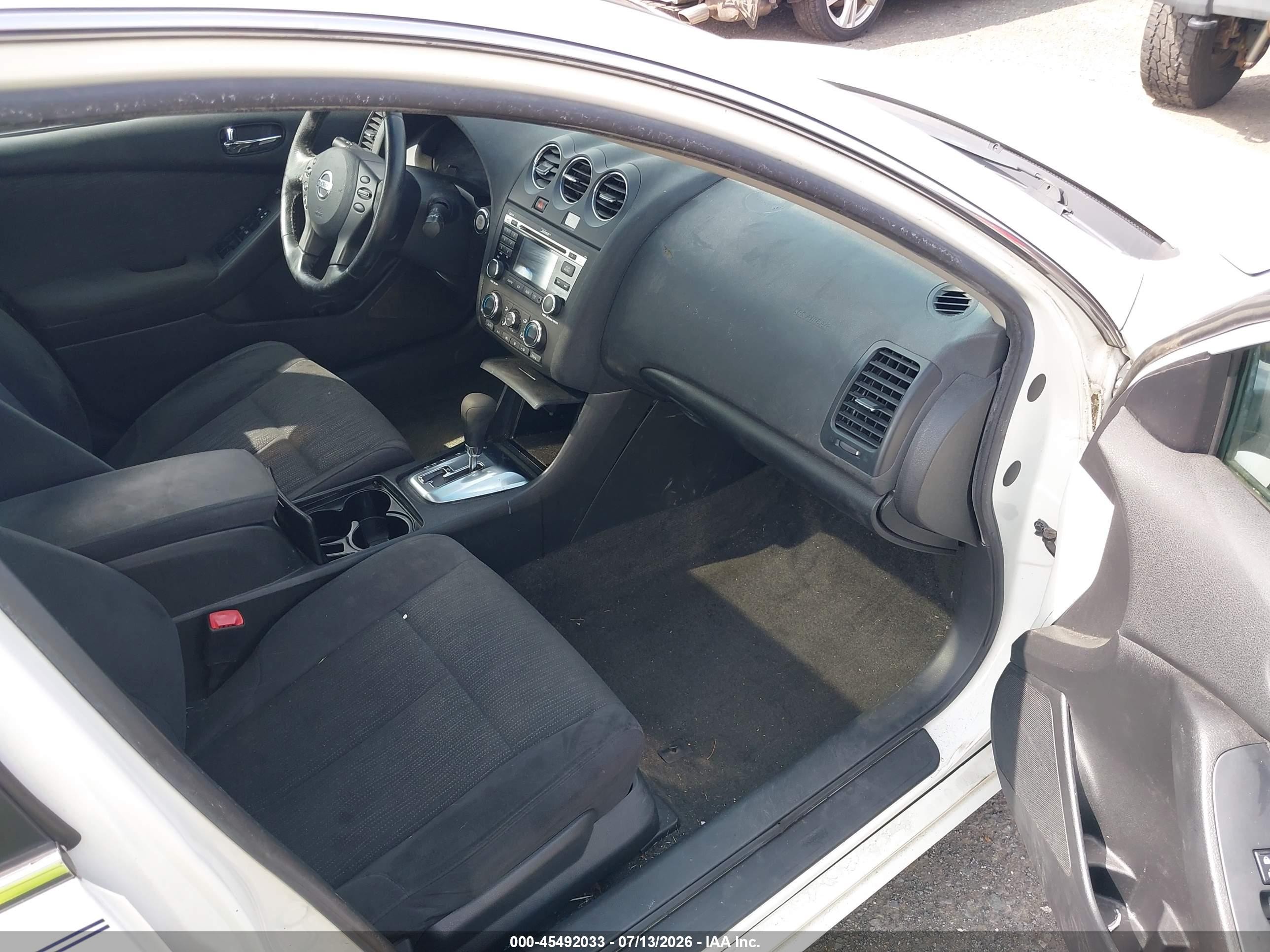 2011 Nissan Altima 2.5 S White vin: 1N4AL2AP6BN472685