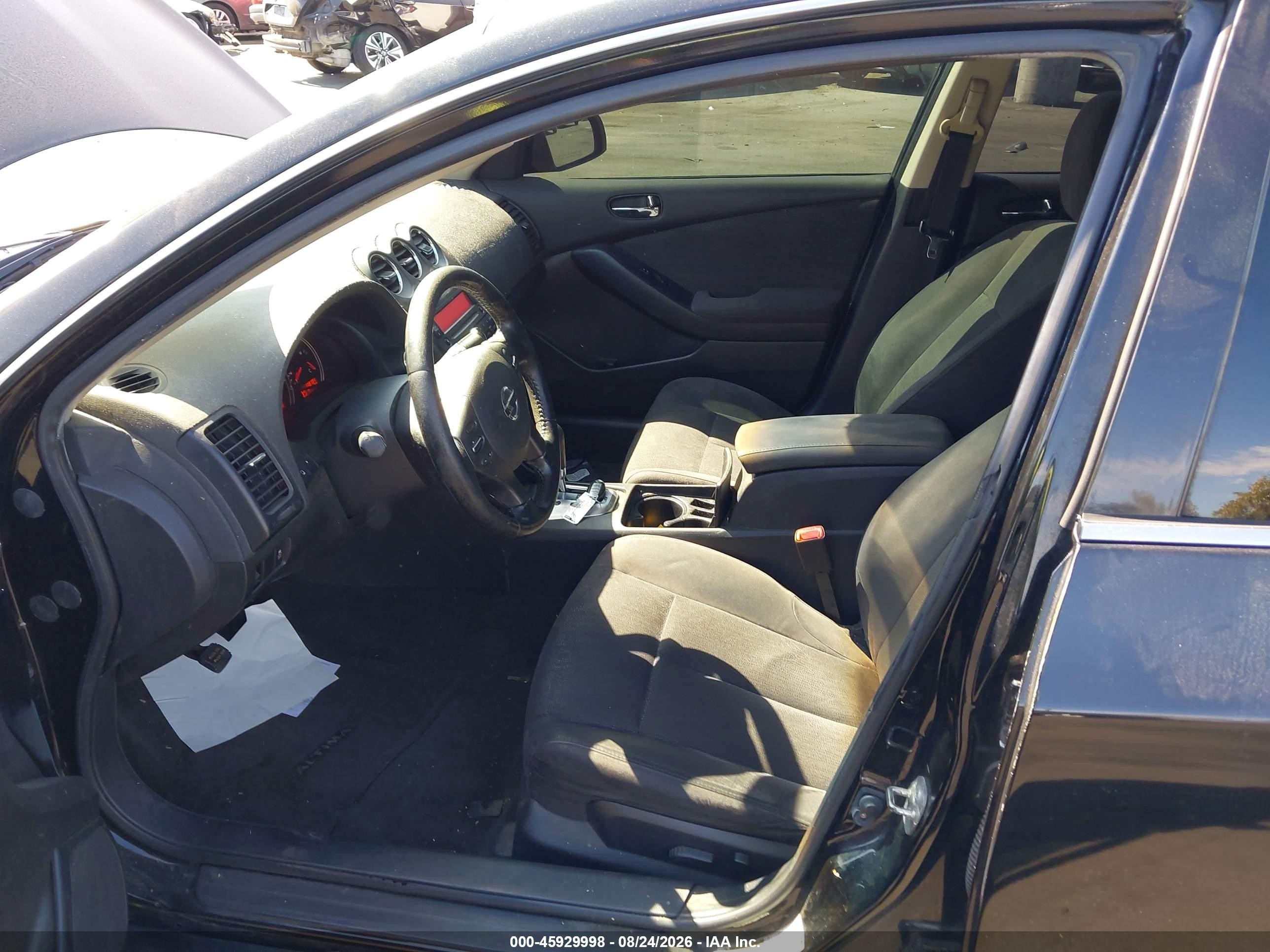 2011 Nissan Altima 2.5 S Black vin: 1N4AL2AP6BN474730