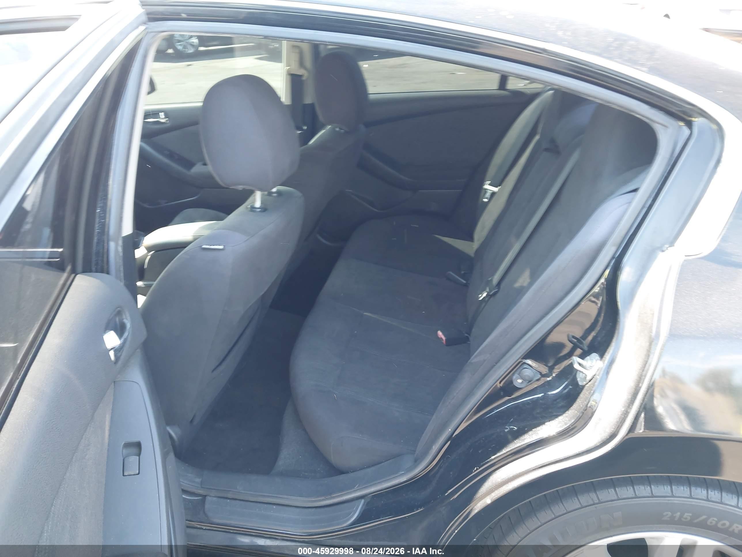 2011 Nissan Altima 2.5 S Black vin: 1N4AL2AP6BN474730