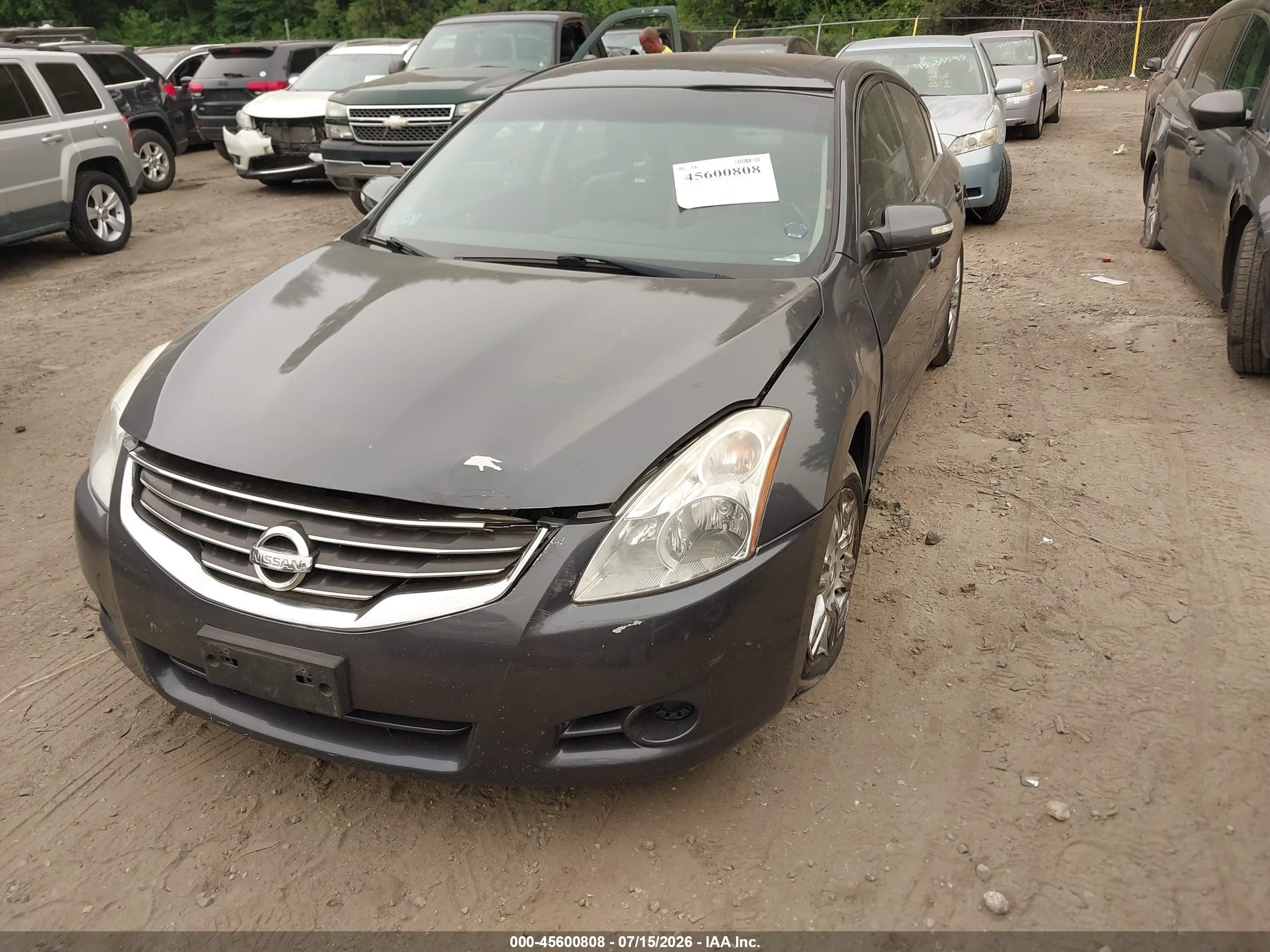 2011 Nissan Altima 2.5 S Gray vin: 1N4AL2AP6BN483735