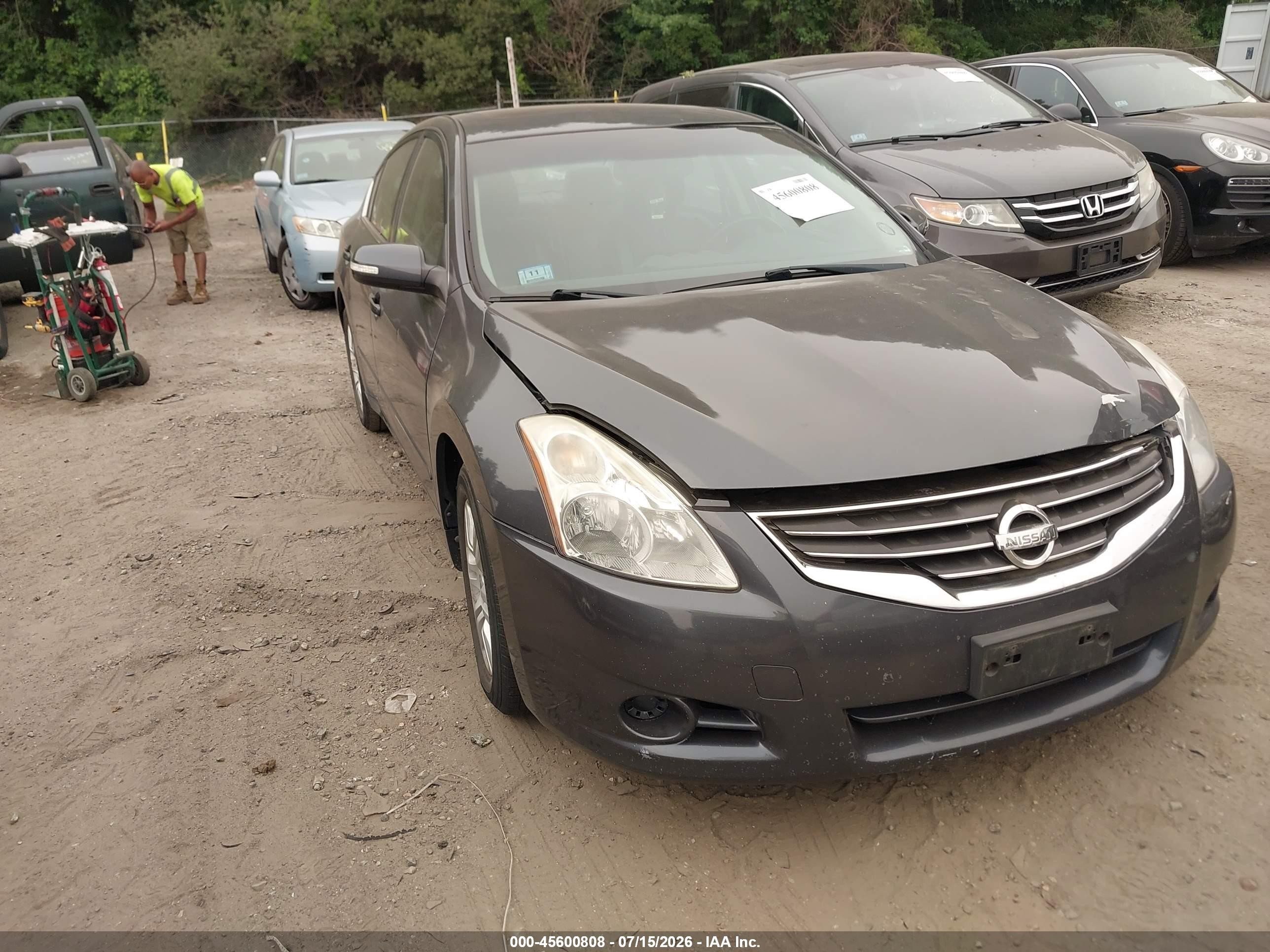 2011 Nissan Altima 2.5 S Gray vin: 1N4AL2AP6BN483735