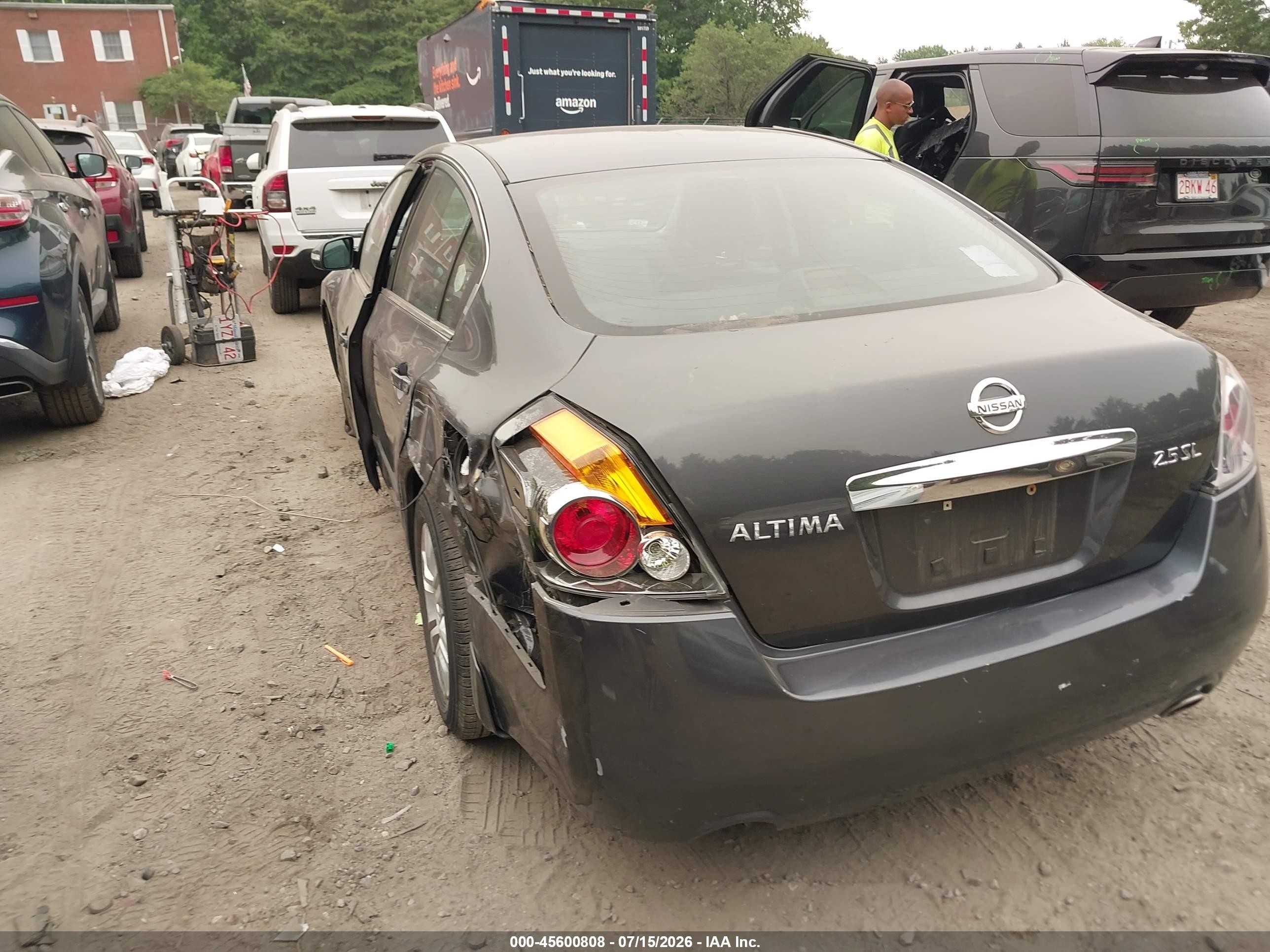 2011 Nissan Altima 2.5 S Gray vin: 1N4AL2AP6BN483735
