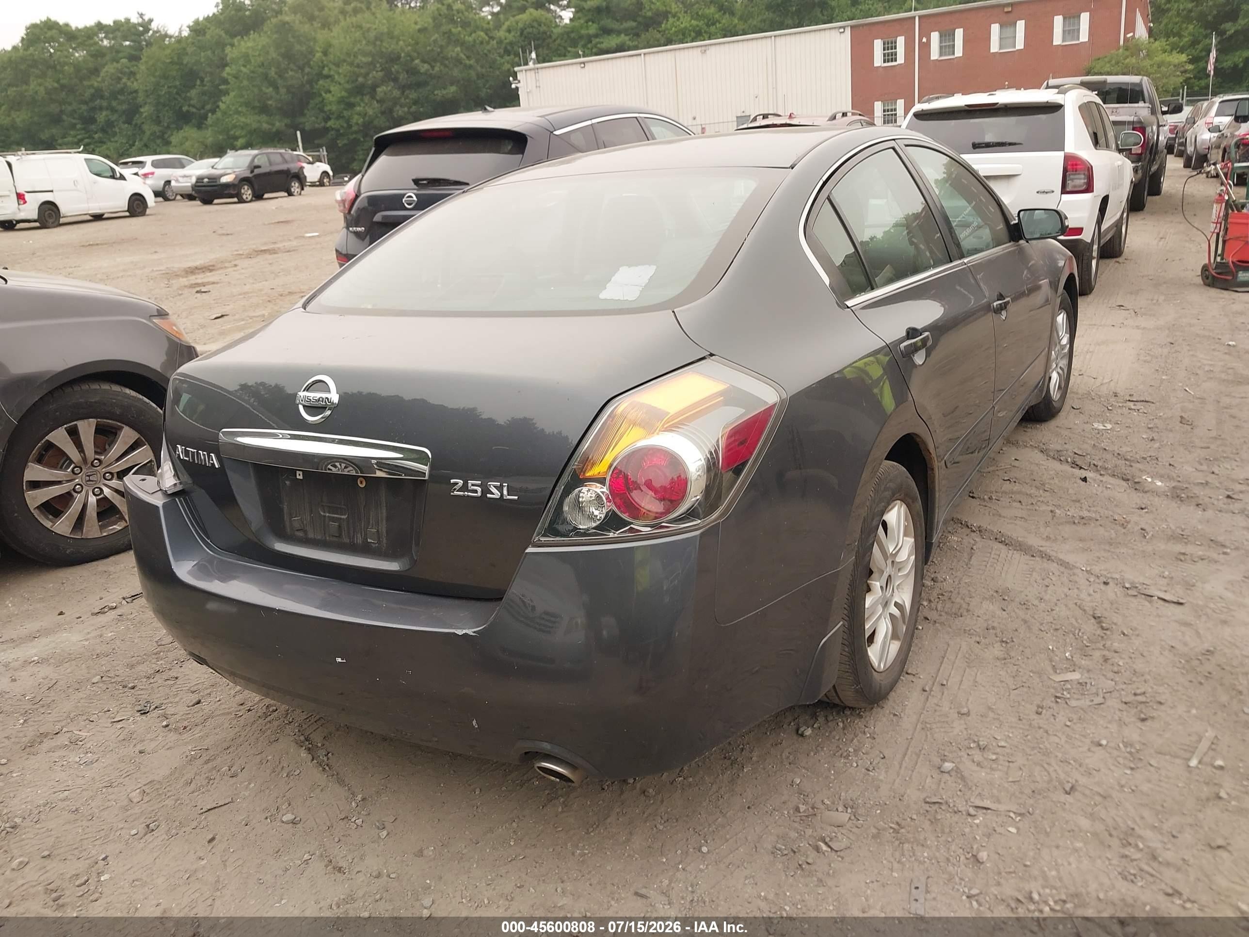 2011 Nissan Altima 2.5 S Gray vin: 1N4AL2AP6BN483735