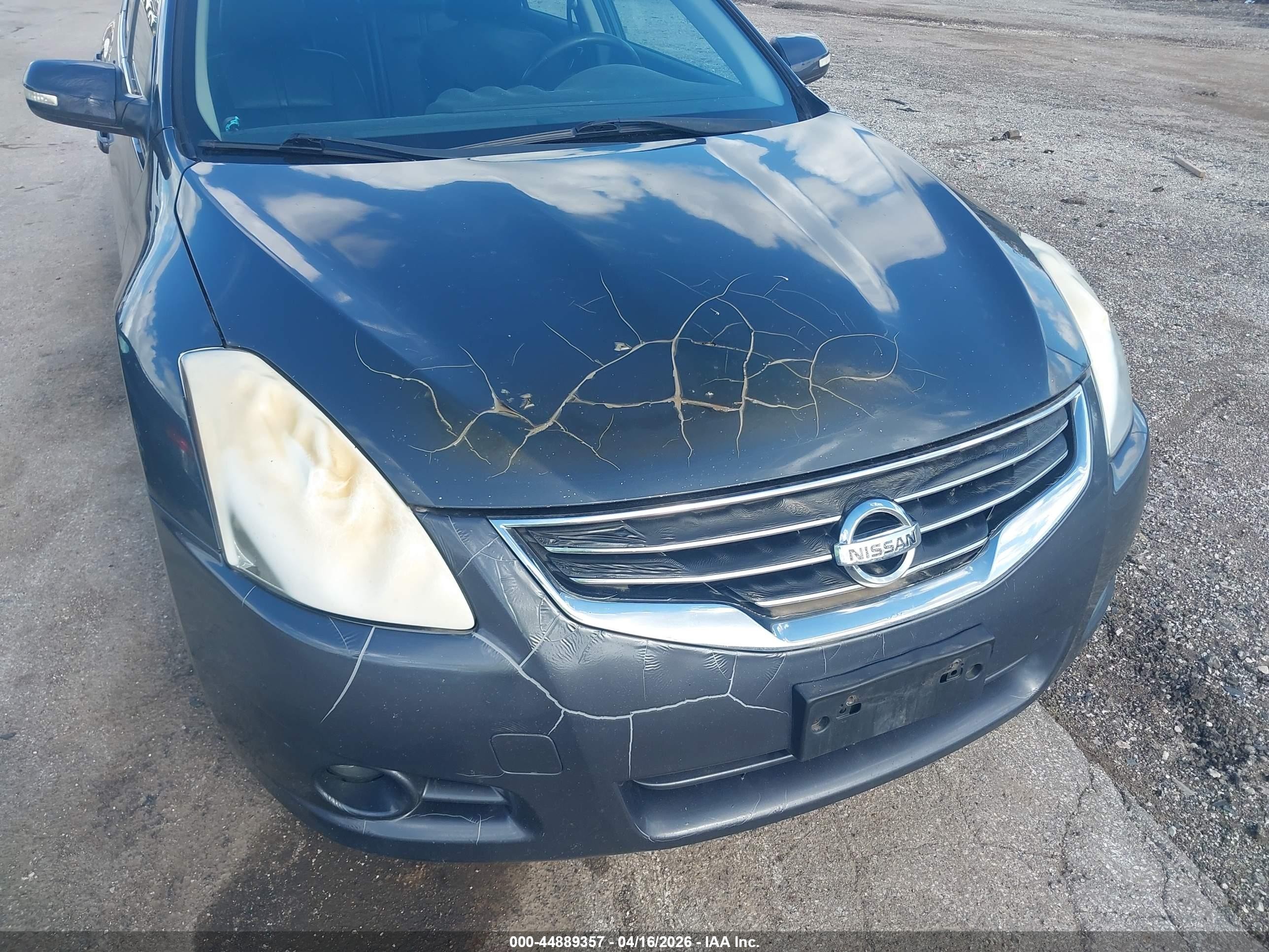 2011 Nissan Altima 2.5 S Серый vin: 1N4AL2AP6BN492404