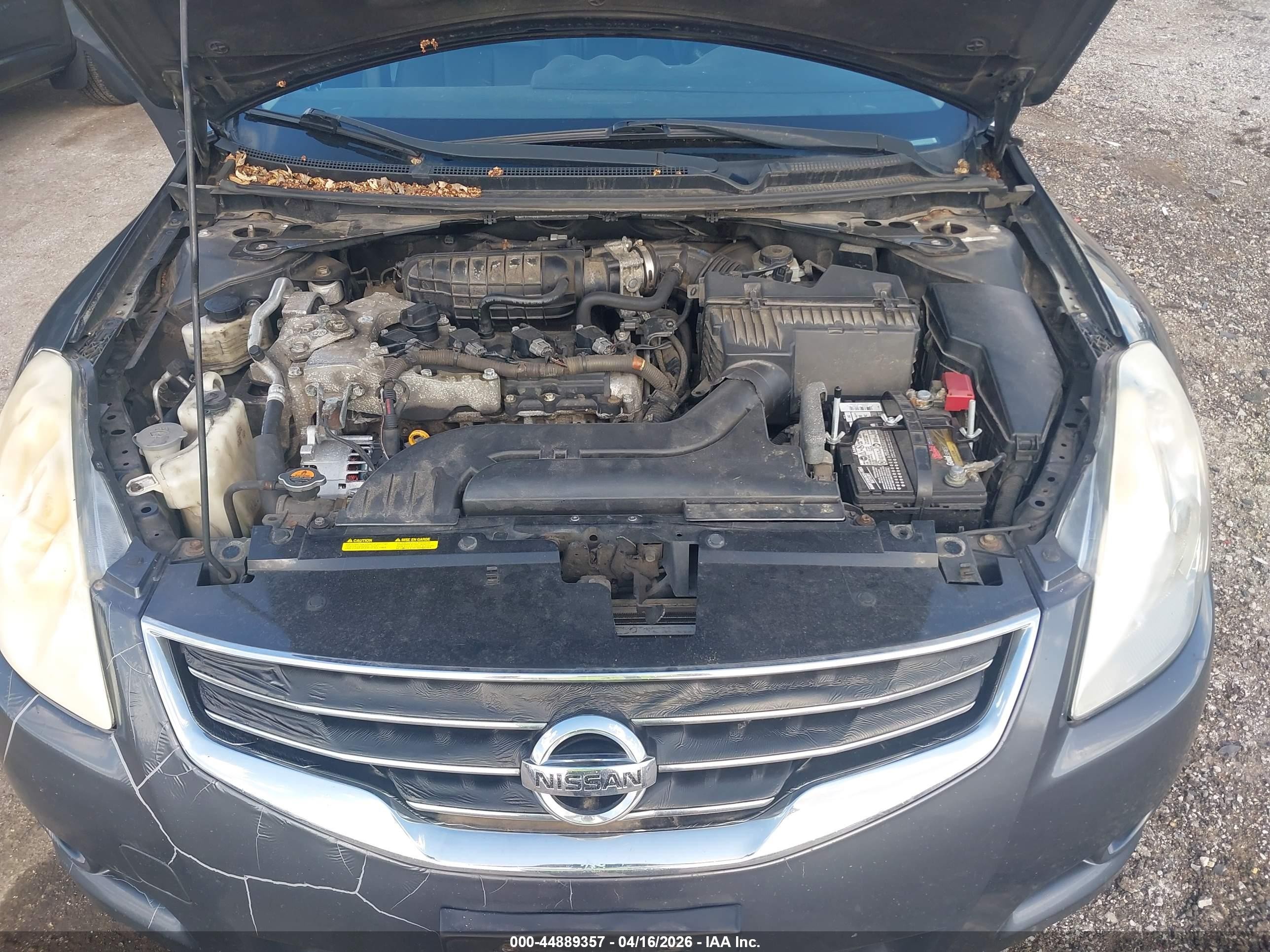 2011 Nissan Altima 2.5 S Серый vin: 1N4AL2AP6BN492404