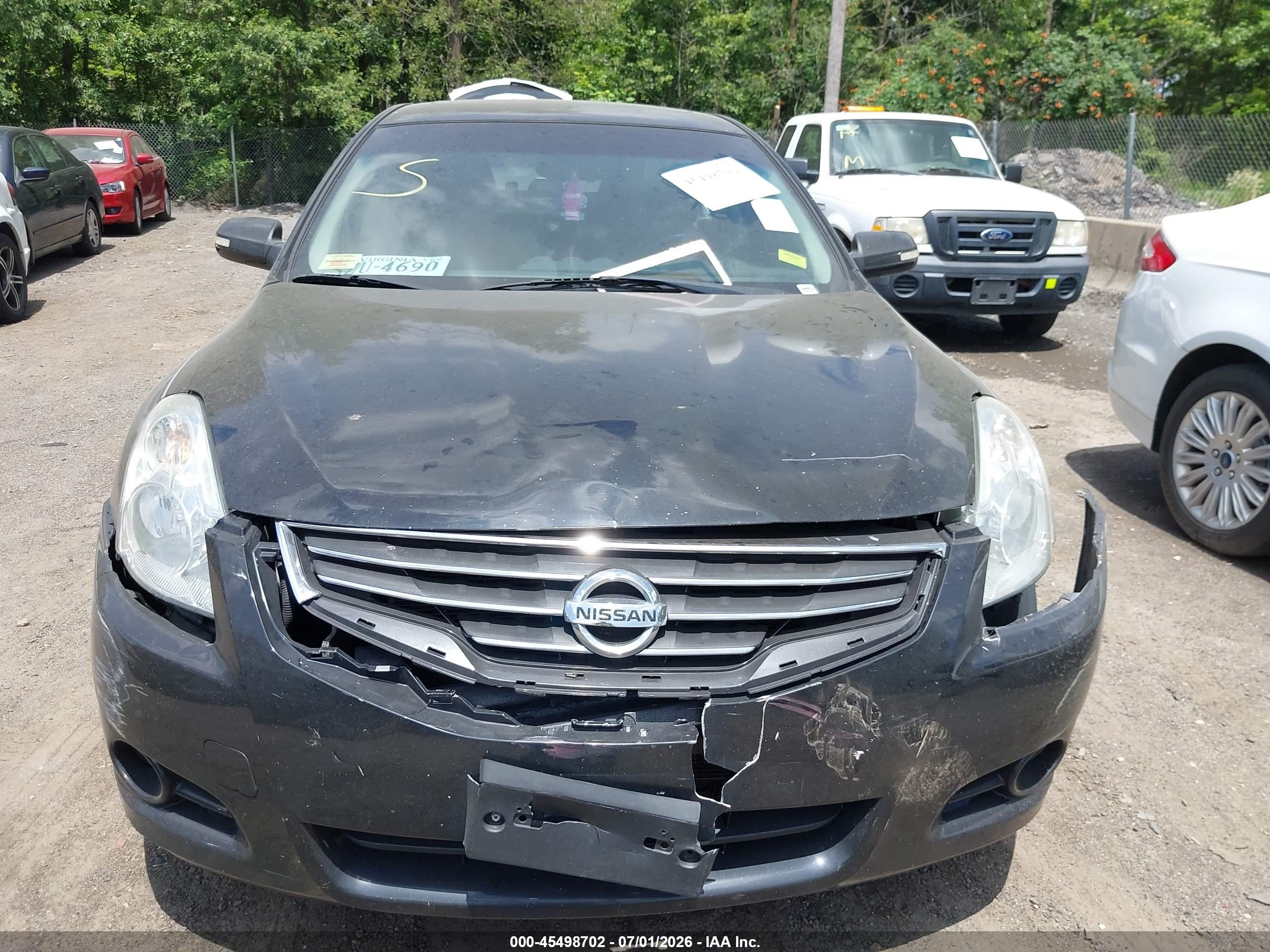 2011 Nissan Altima 2.5 S Black vin: 1N4AL2AP6BN501618