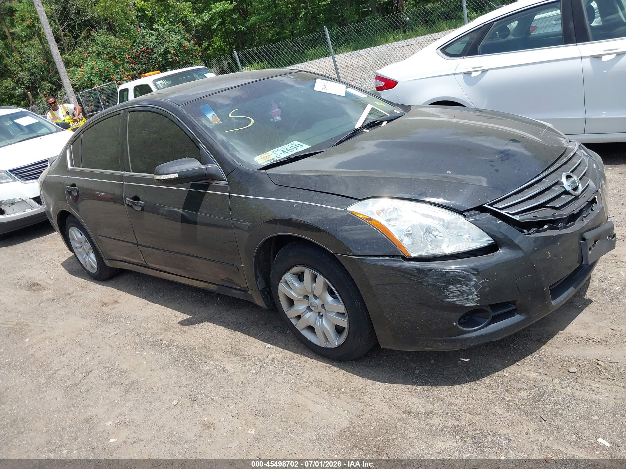 2011 Nissan Altima 2.5 S Black vin: 1N4AL2AP6BN501618