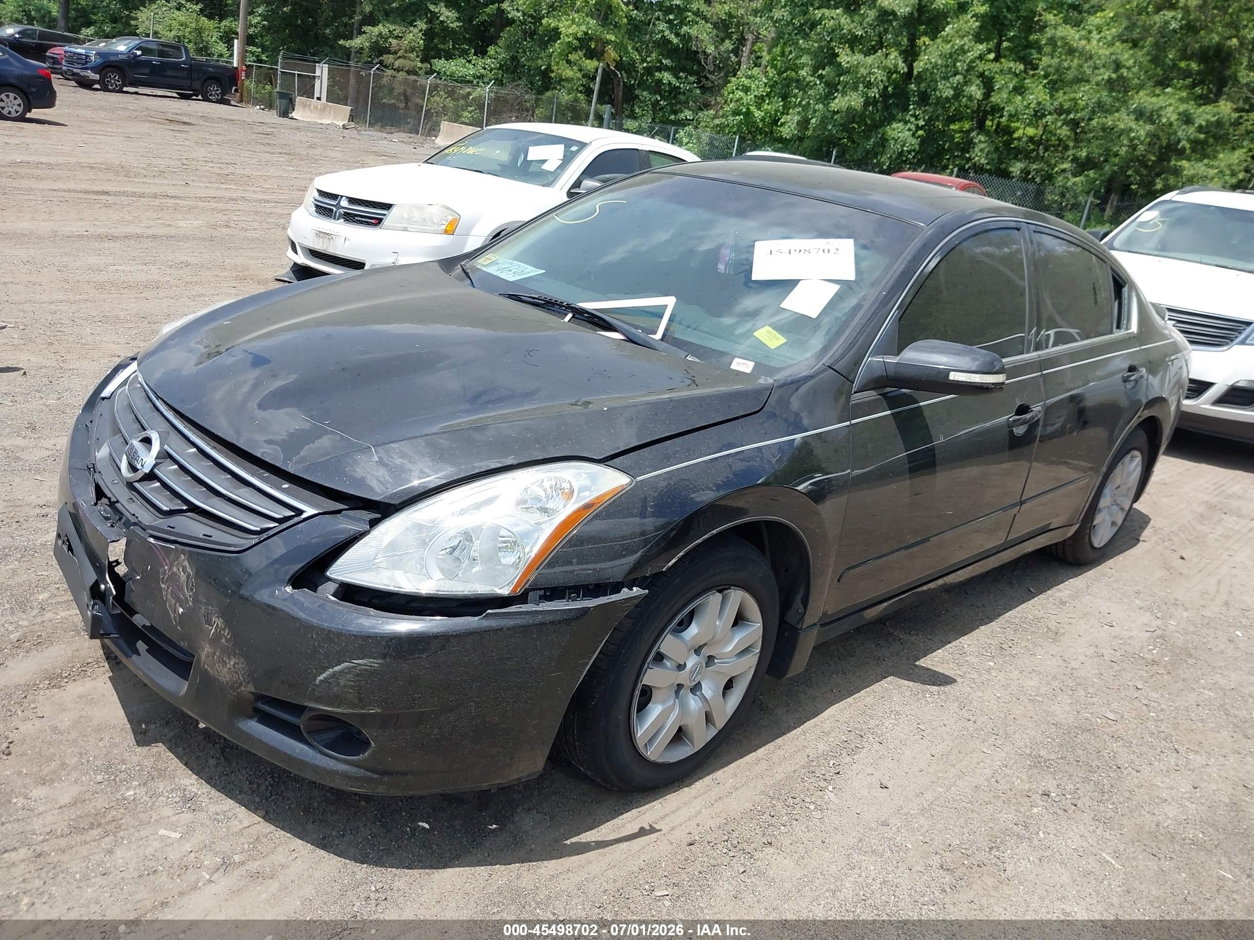 2011 Nissan Altima 2.5 S Black vin: 1N4AL2AP6BN501618
