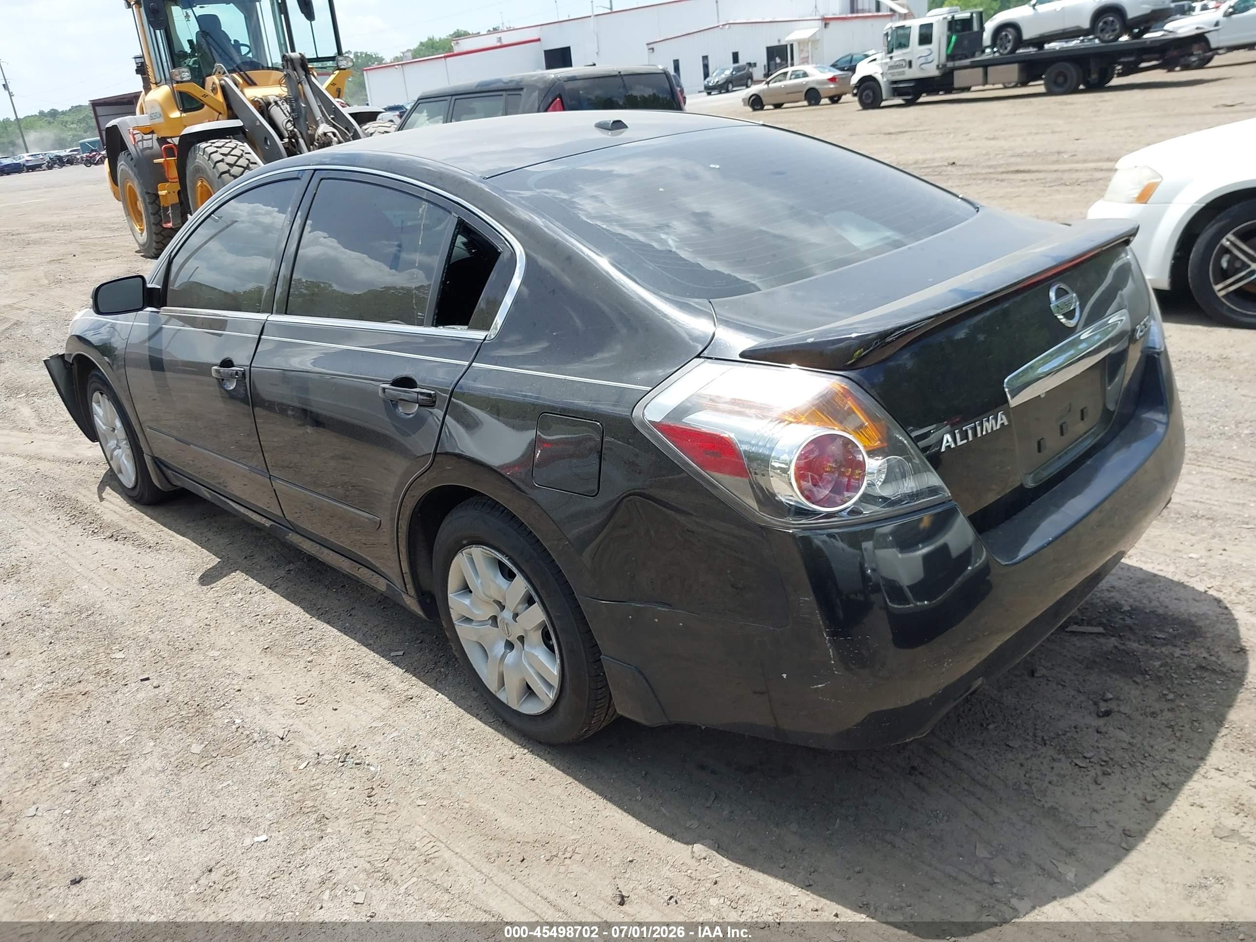 2011 Nissan Altima 2.5 S Black vin: 1N4AL2AP6BN501618