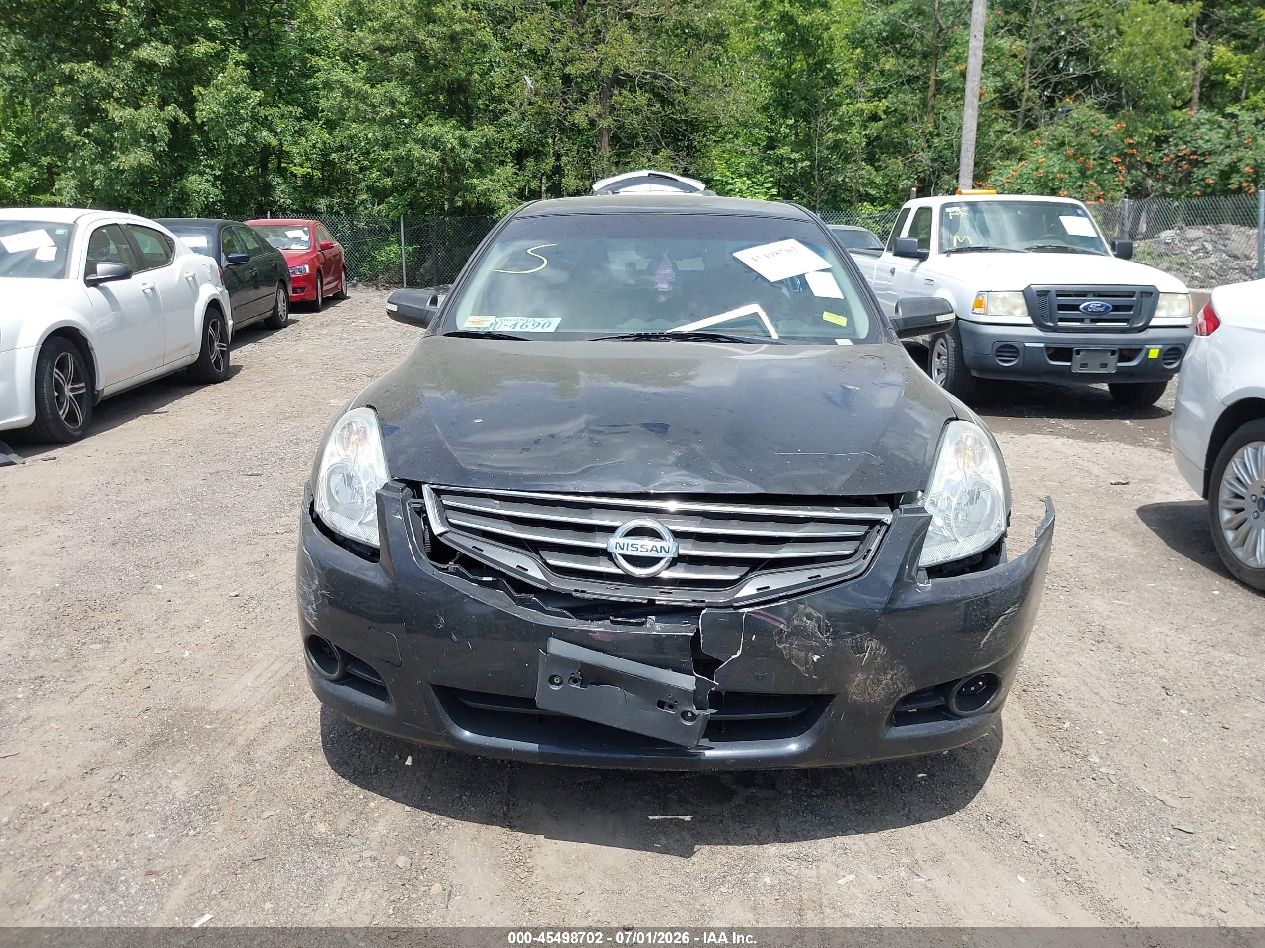 2011 Nissan Altima 2.5 S Black vin: 1N4AL2AP6BN501618