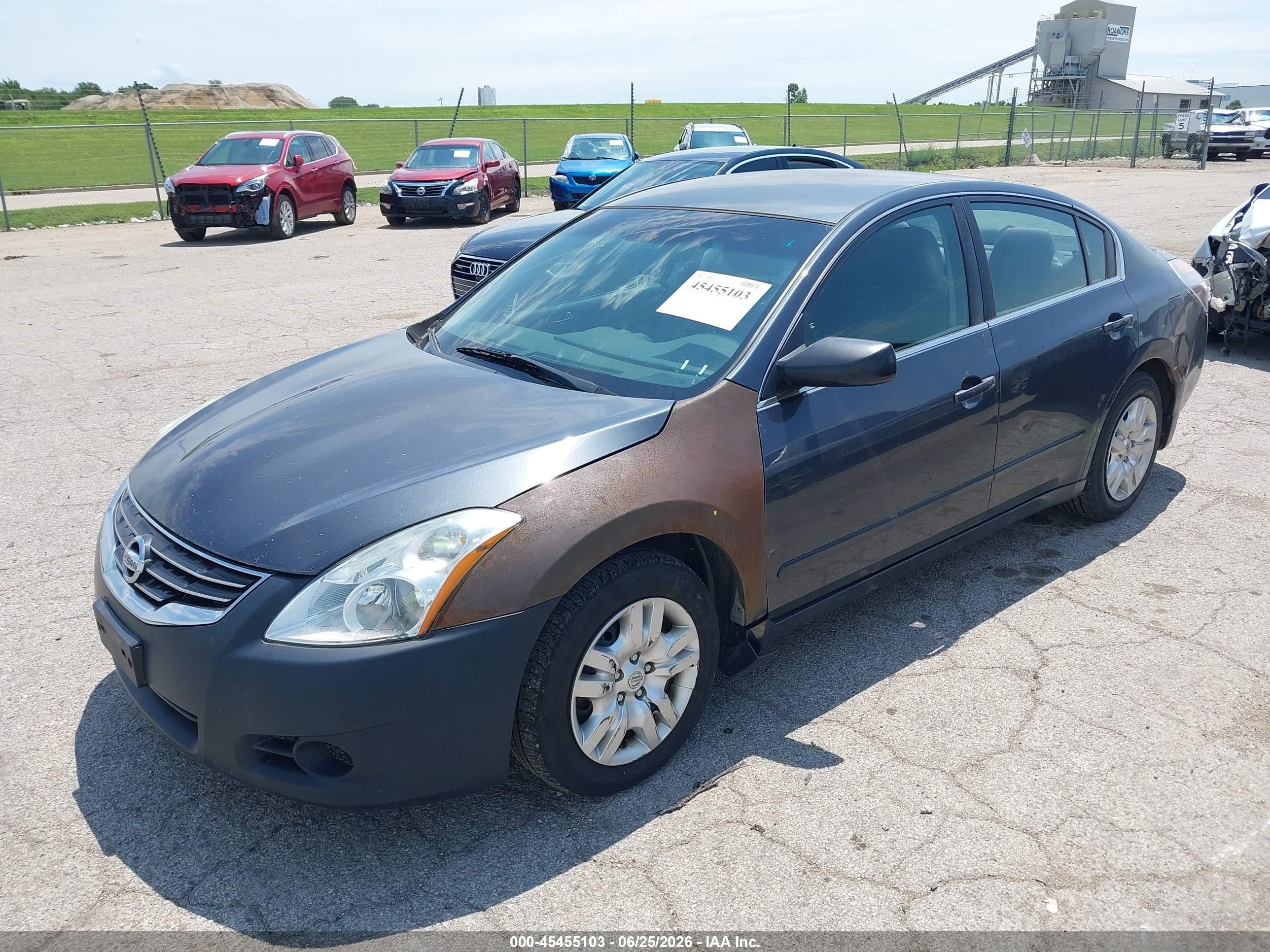 2011 Nissan Altima 2.5 S Серый vin: 1N4AL2AP6BN503885
