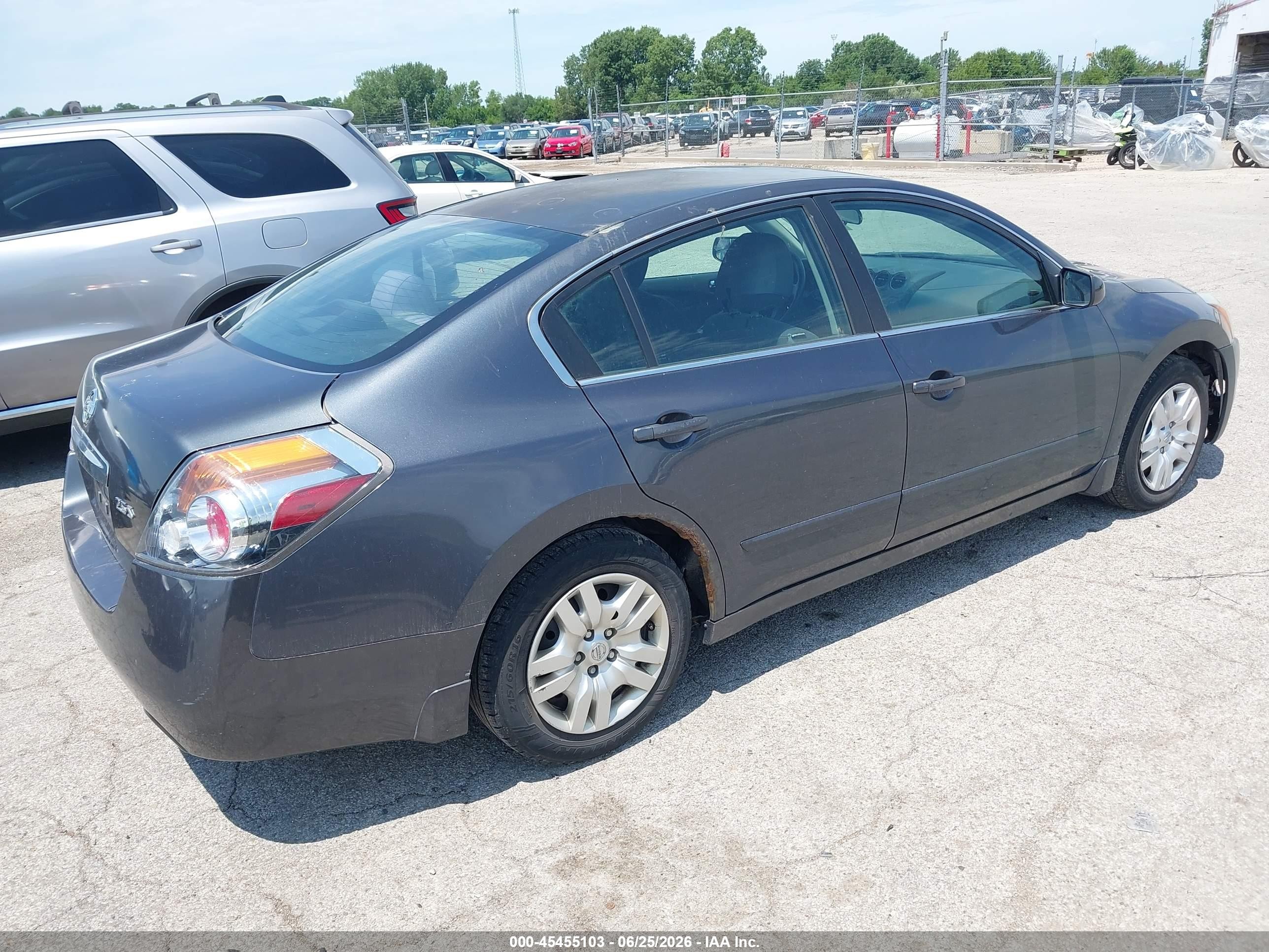 2011 Nissan Altima 2.5 S Серый vin: 1N4AL2AP6BN503885