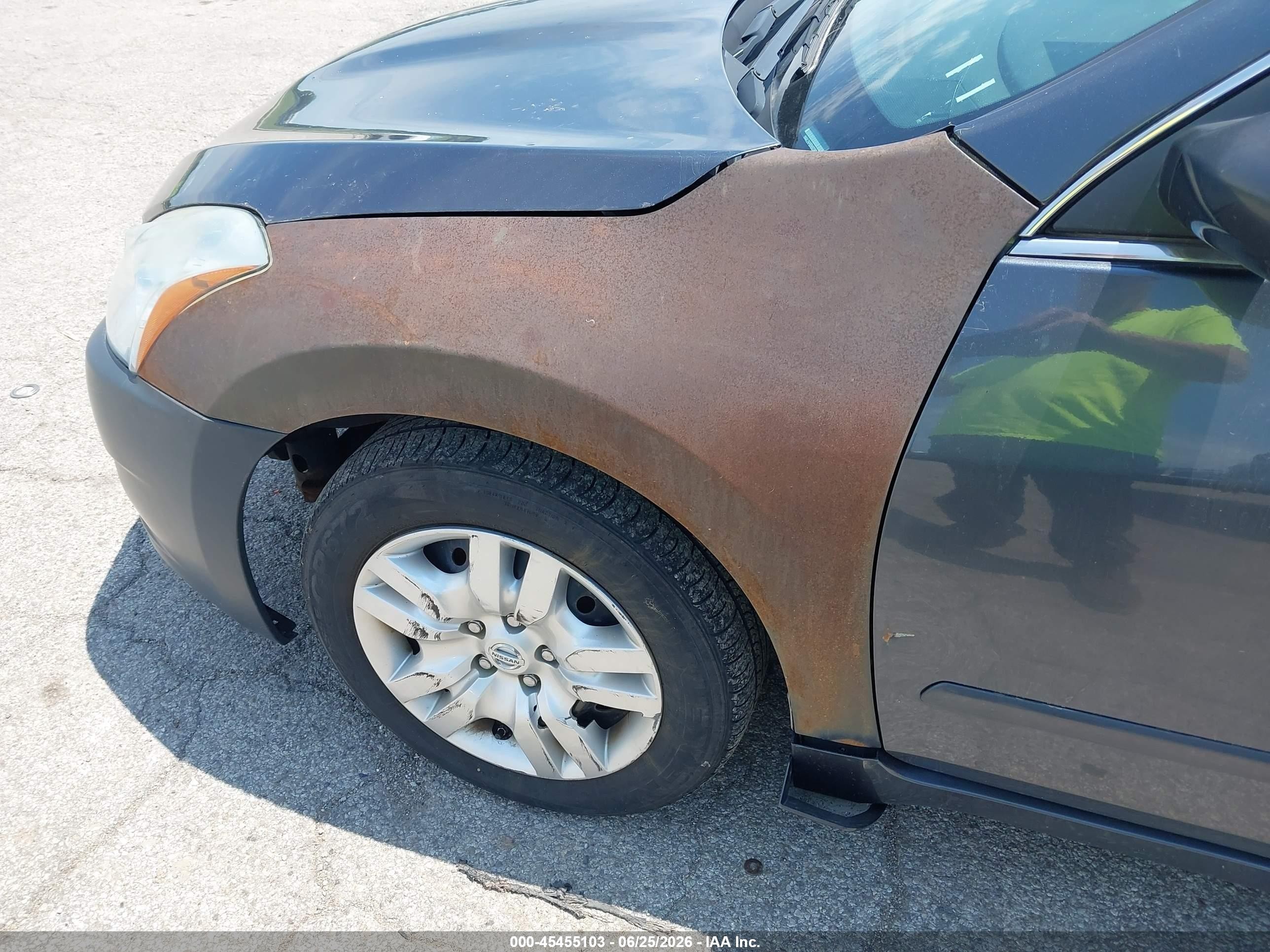 2011 Nissan Altima 2.5 S Серый vin: 1N4AL2AP6BN503885