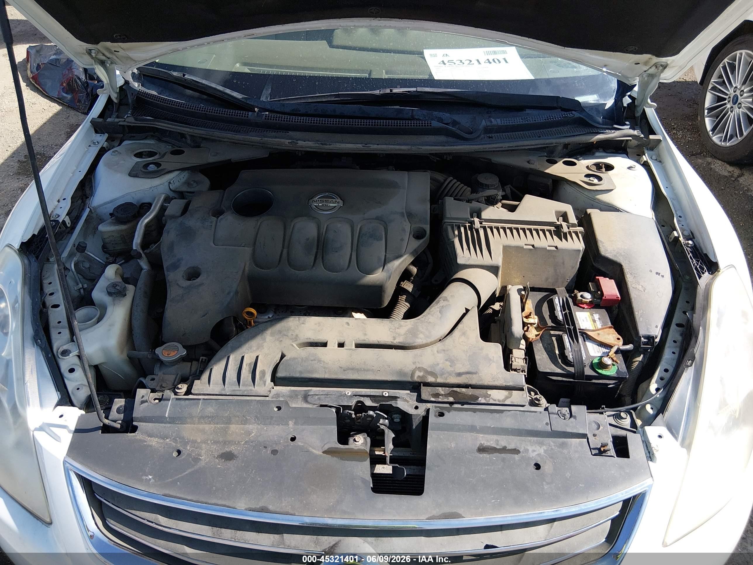 2011 Nissan Altima 2.5 S Белый vin: 1N4AL2AP6BN509041