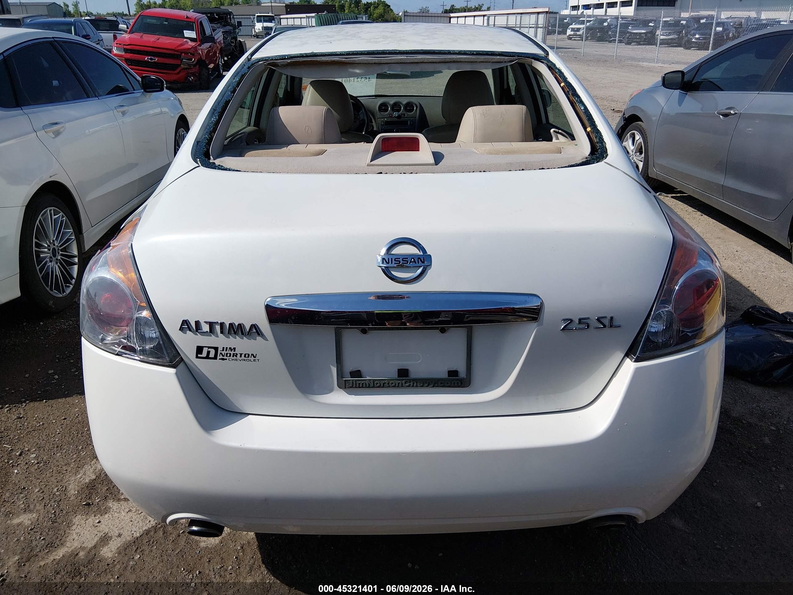 2011 Nissan Altima 2.5 S Белый vin: 1N4AL2AP6BN509041