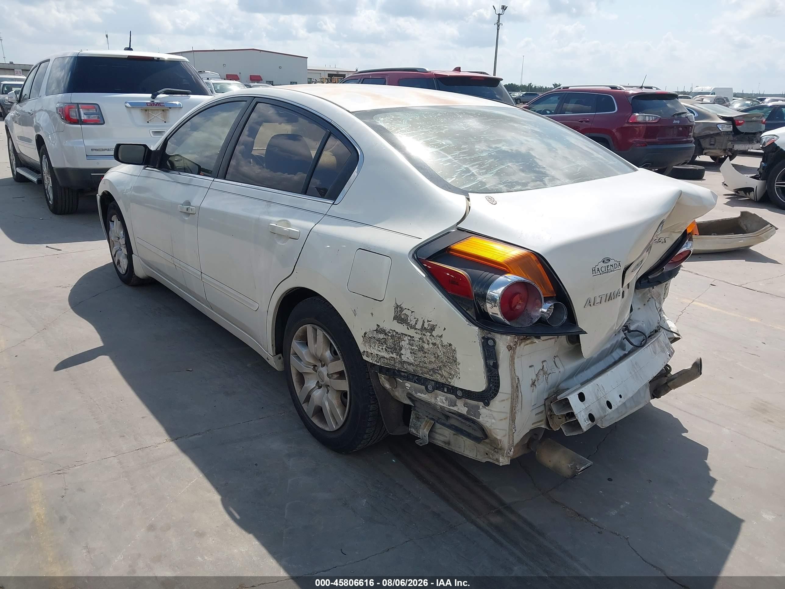 2011 Nissan Altima 2.5 S White vin: 1N4AL2AP6BN509217