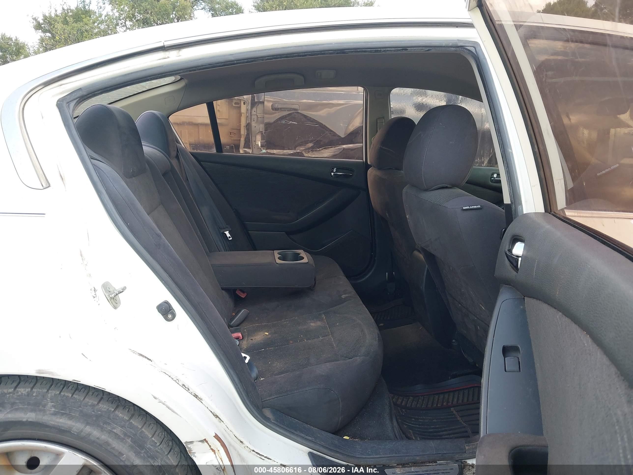 2011 Nissan Altima 2.5 S White vin: 1N4AL2AP6BN509217