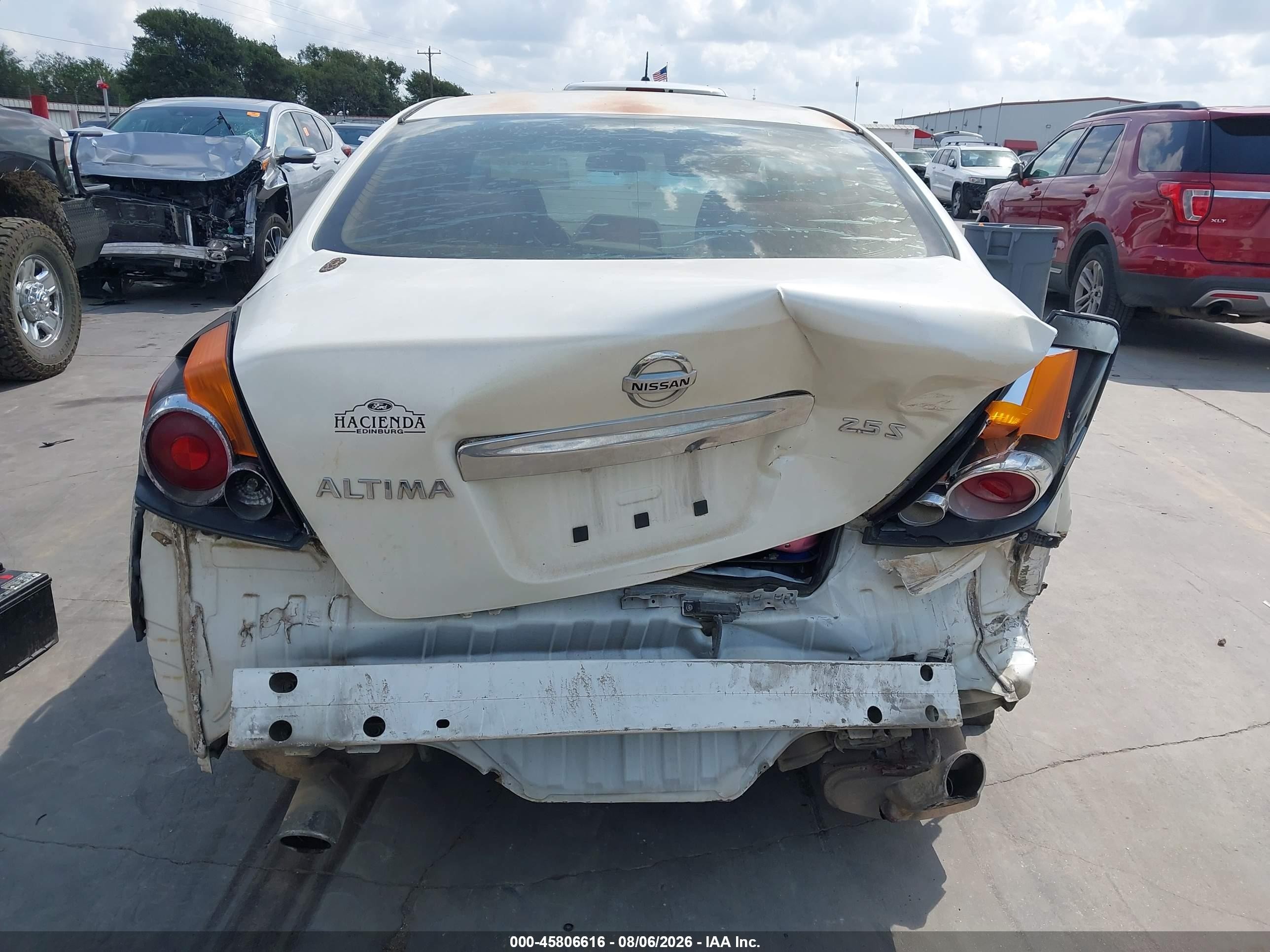 2011 Nissan Altima 2.5 S White vin: 1N4AL2AP6BN509217