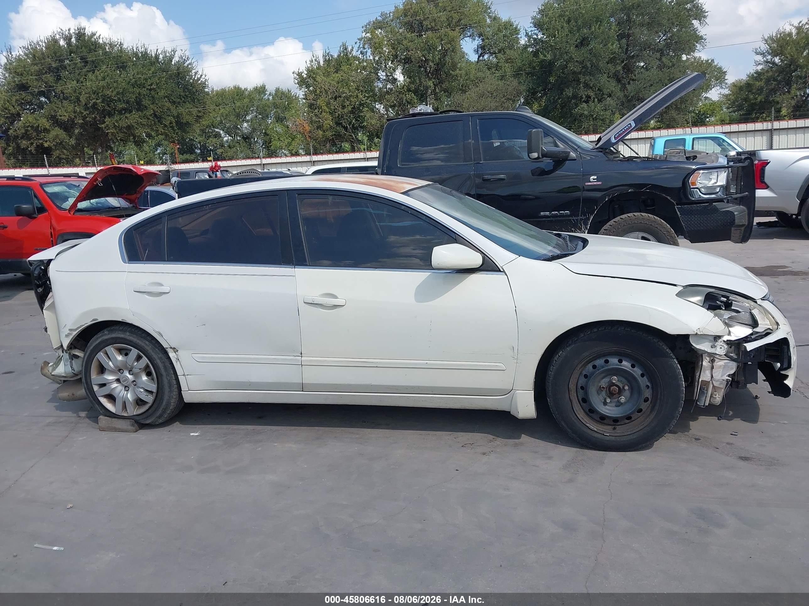 2011 Nissan Altima 2.5 S White vin: 1N4AL2AP6BN509217