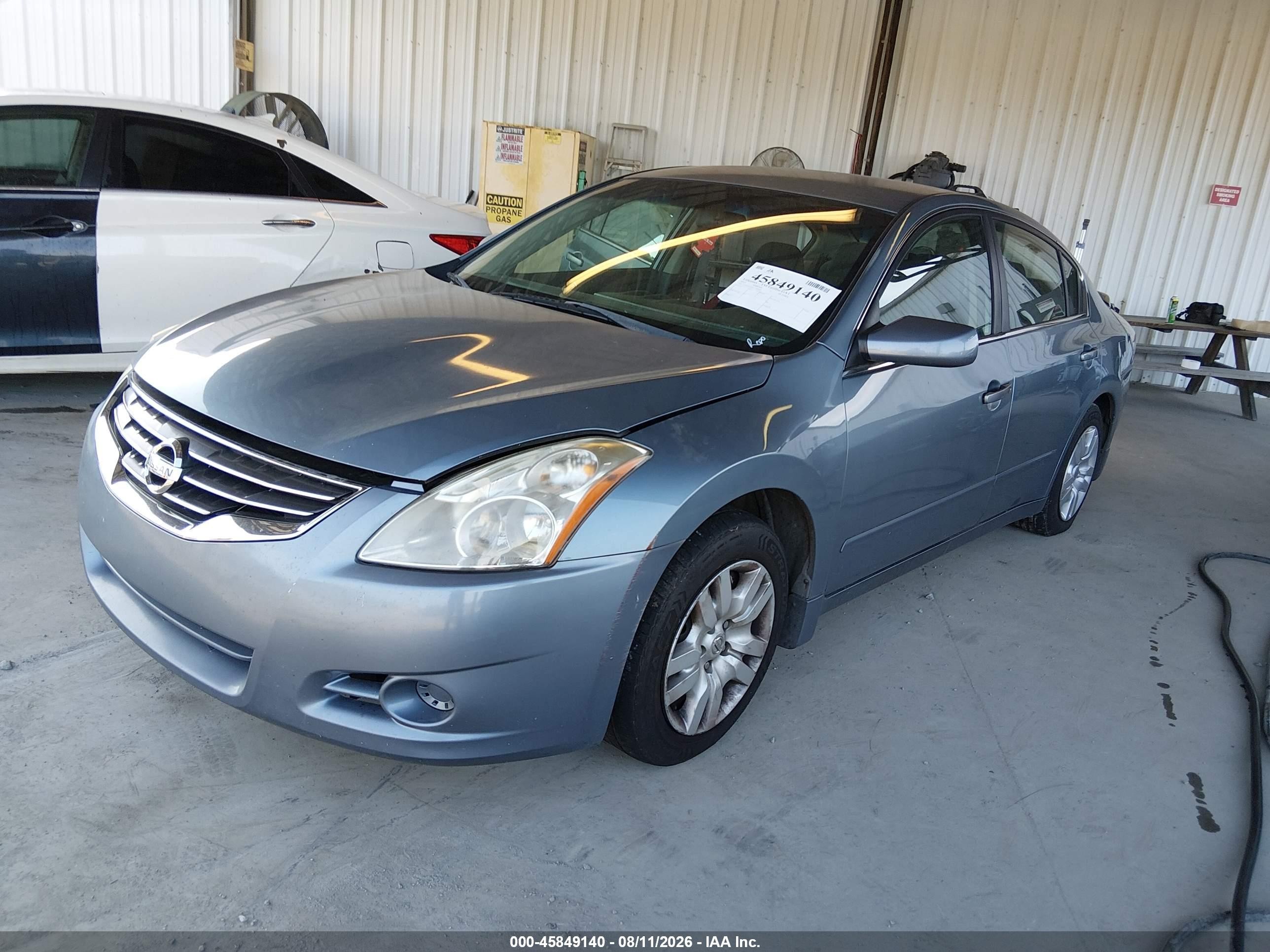2012 Nissan Altima 2.5 S Blue vin: 1N4AL2AP6CC107677