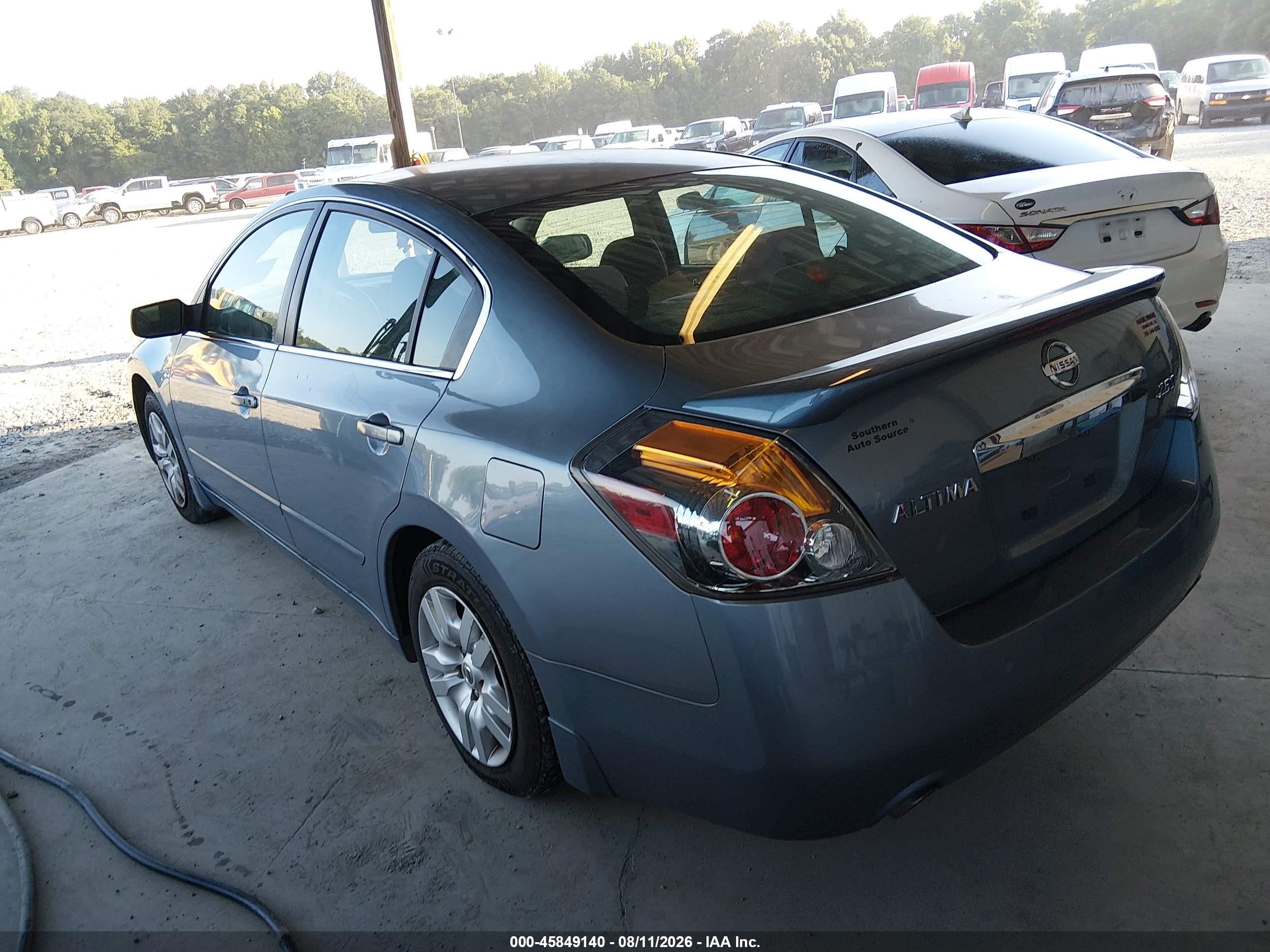 2012 Nissan Altima 2.5 S Blue vin: 1N4AL2AP6CC107677