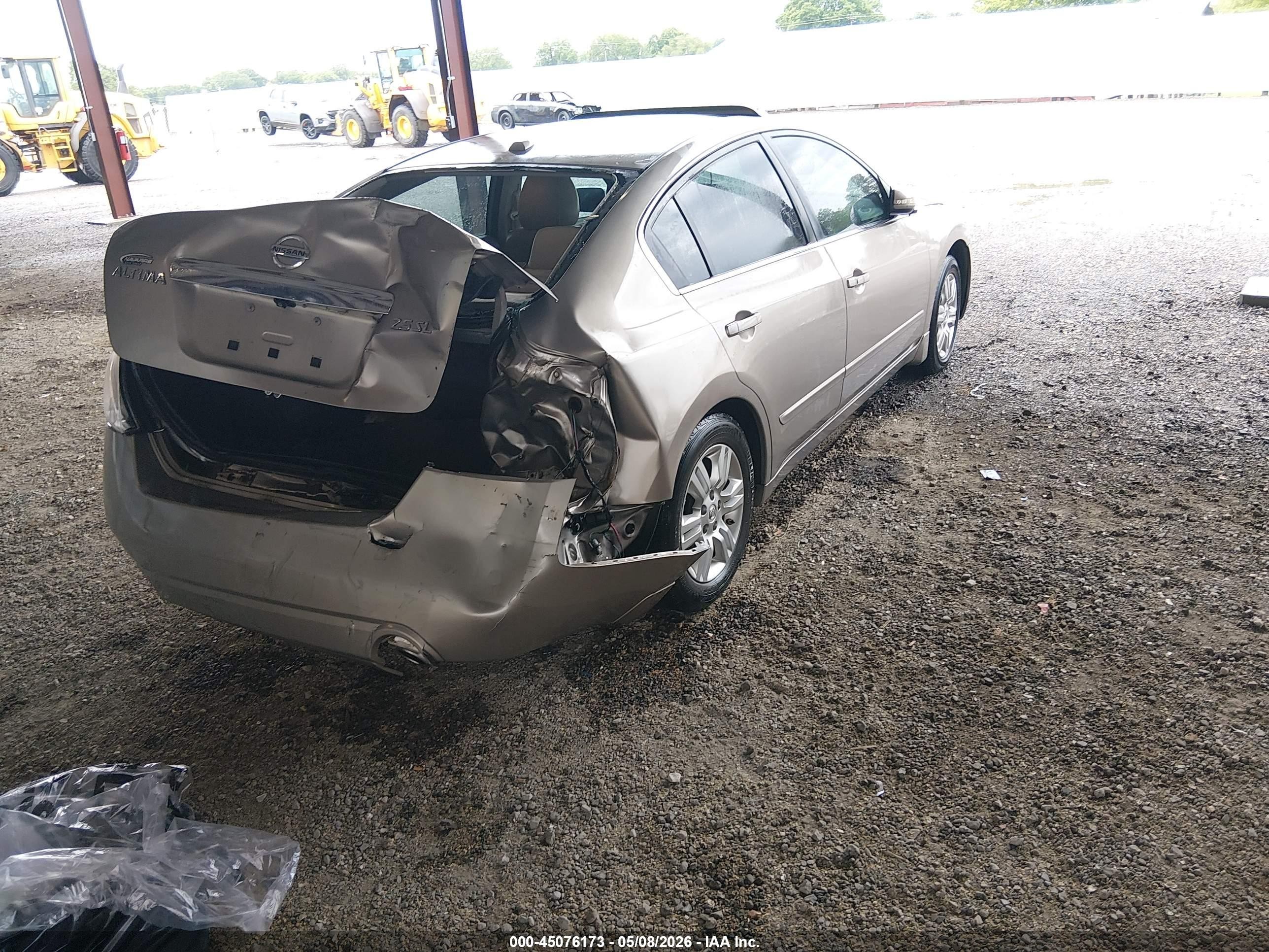 2012 Nissan Altima 2.5 S Beige vin: 1N4AL2AP6CC112376