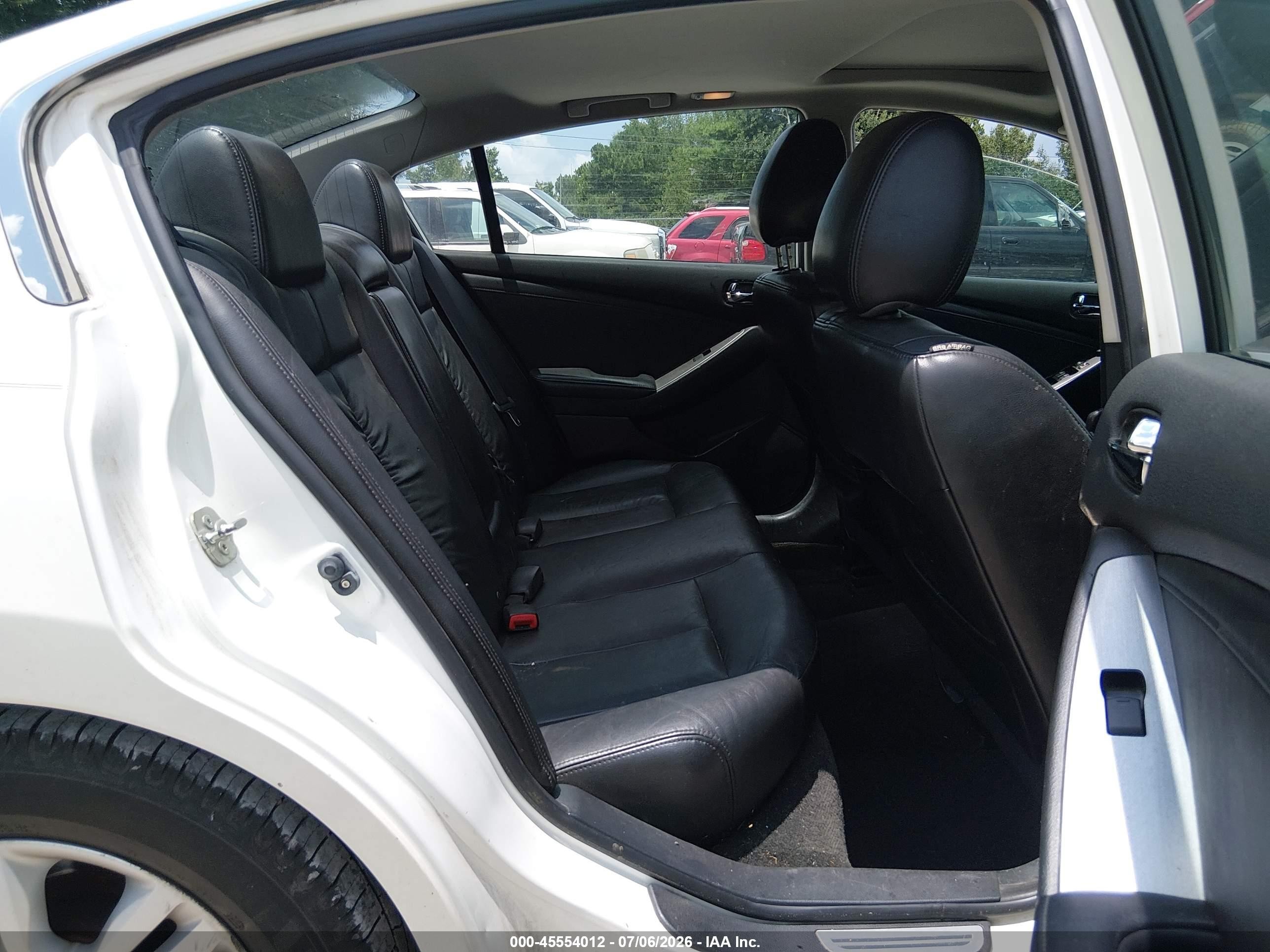 2012 Nissan Altima 2.5 S White vin: 1N4AL2AP6CC125242