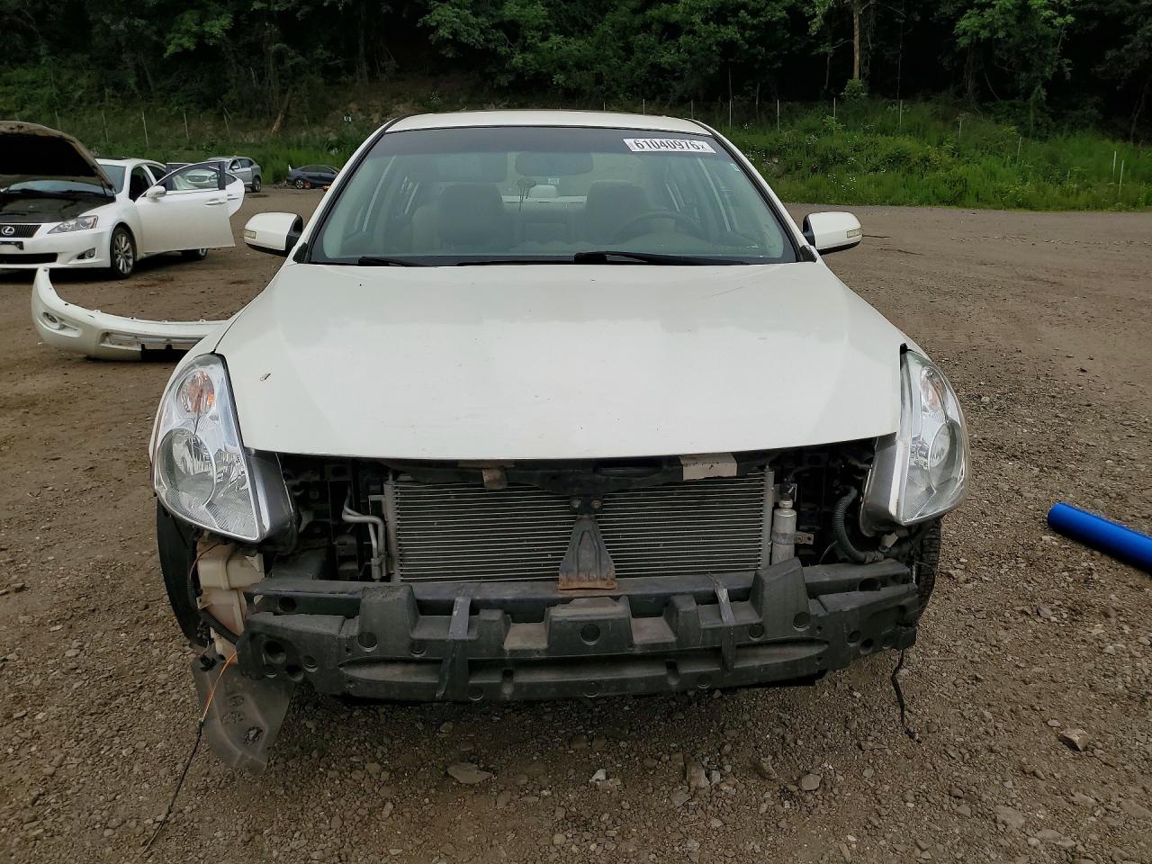 2012 Nissan Altima 2.5 White vin: 1N4AL2AP6CC126567