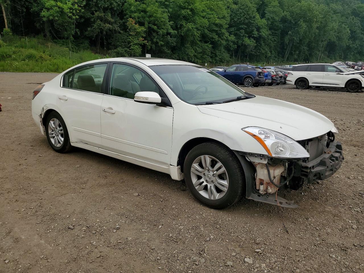 2012 Nissan Altima 2.5 White vin: 1N4AL2AP6CC126567